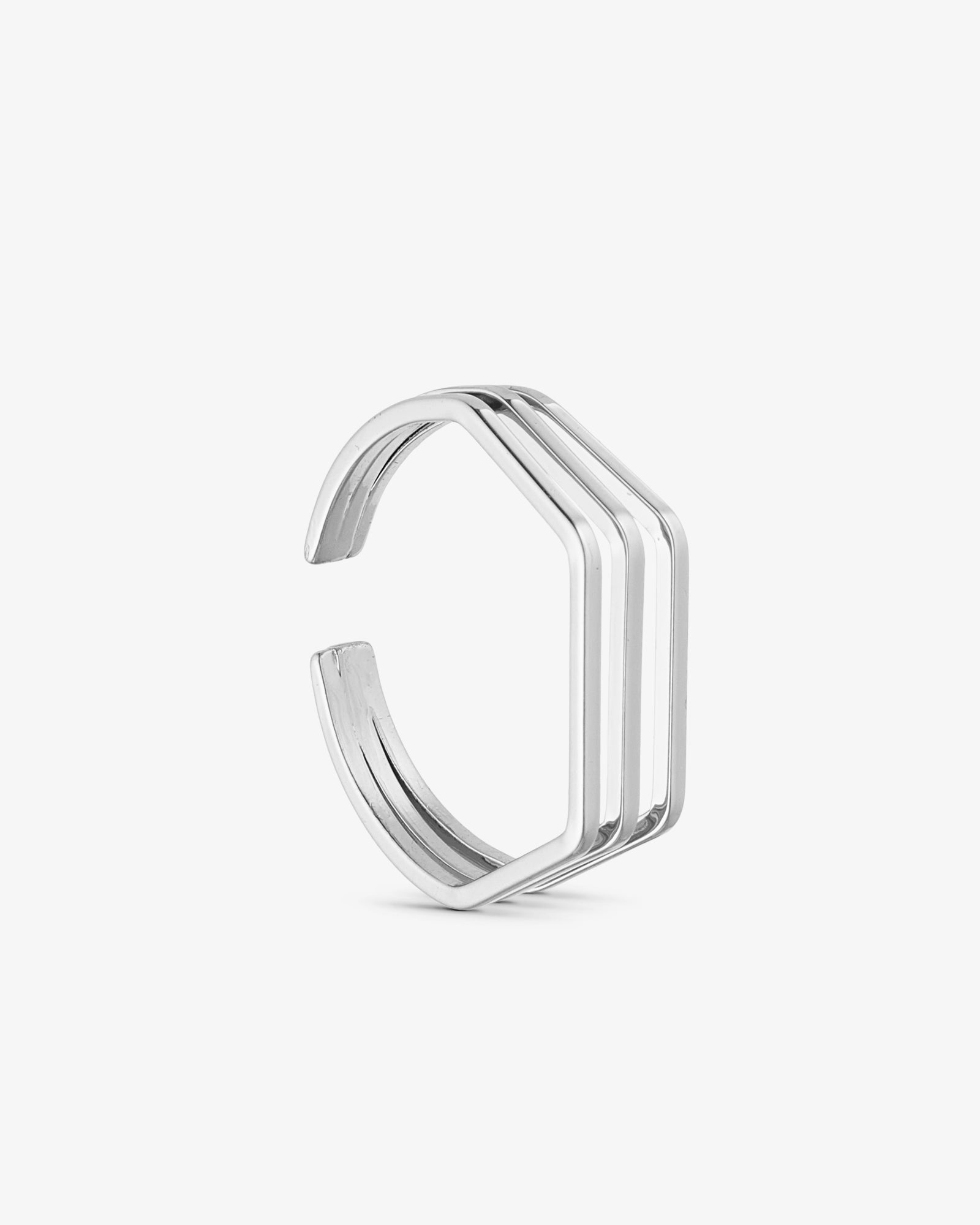 Andrea Ring - Silver plated