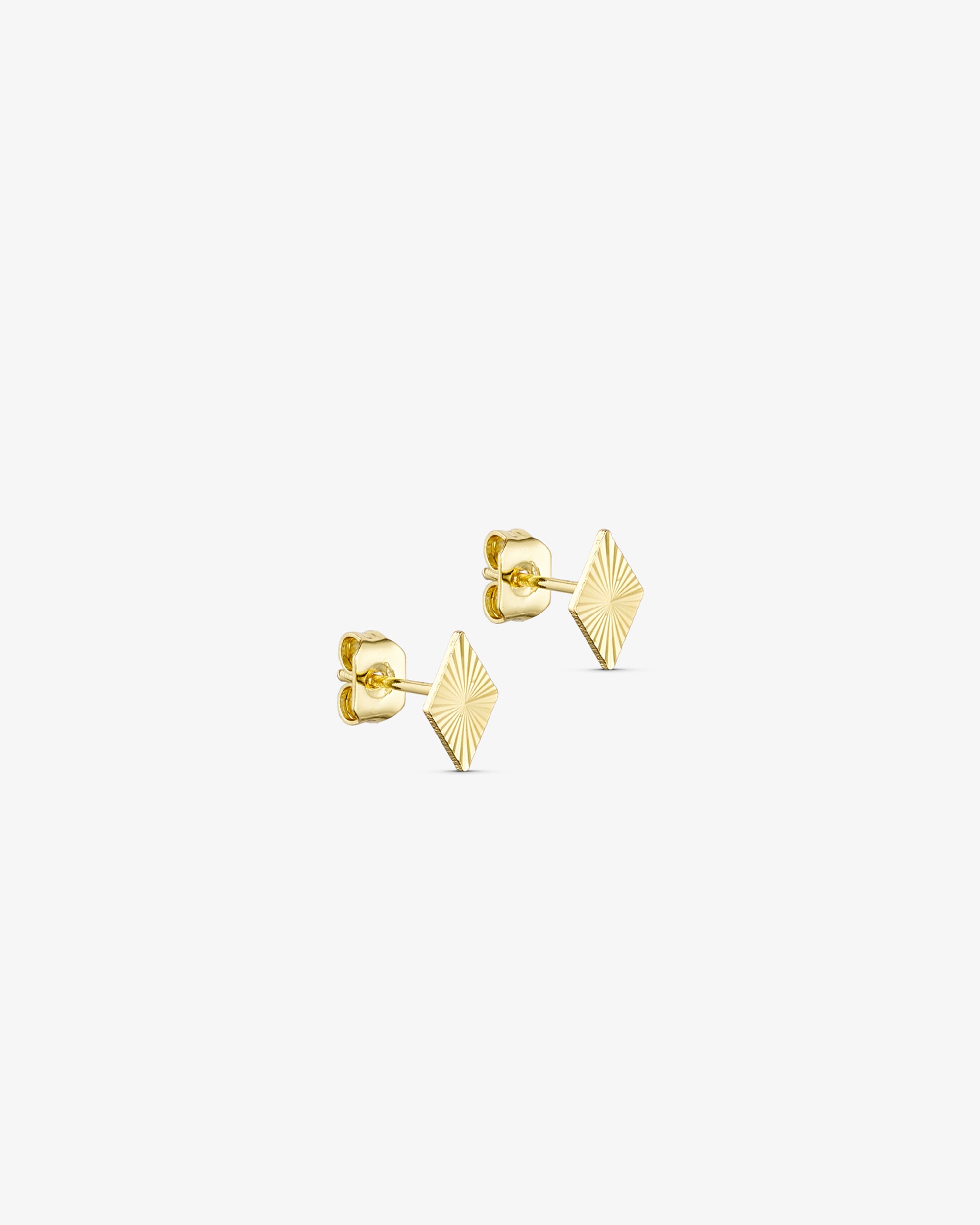 Scarlett Stud Earrings - 18 carat gold plated