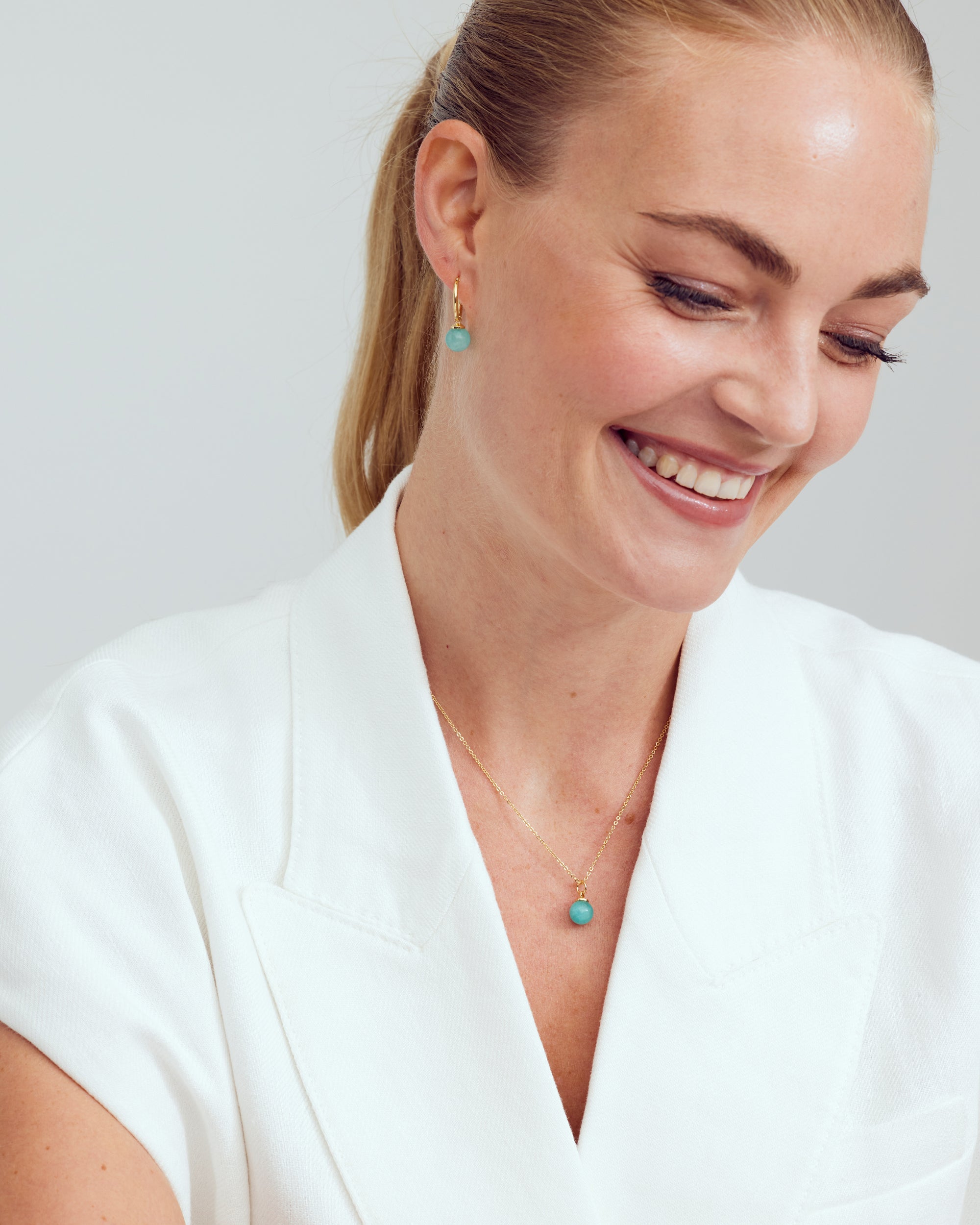 Polly Earrings - 18 carat gold plated