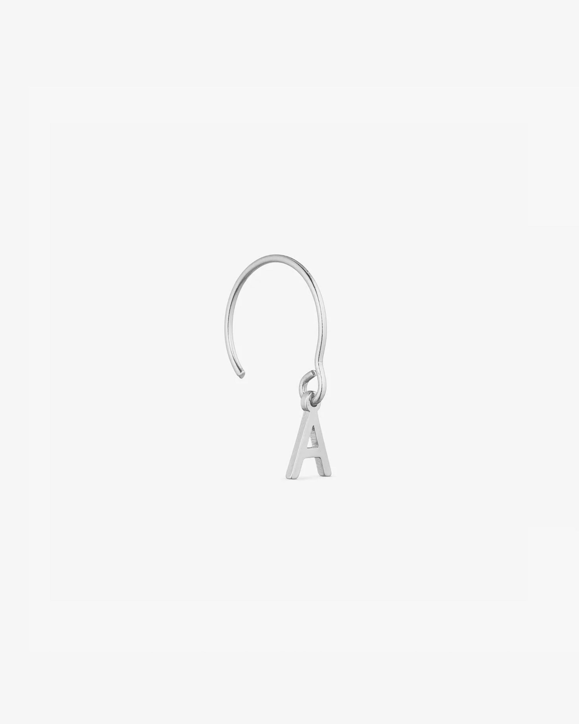 Letter Earring A-Z - 18 carat gold plated