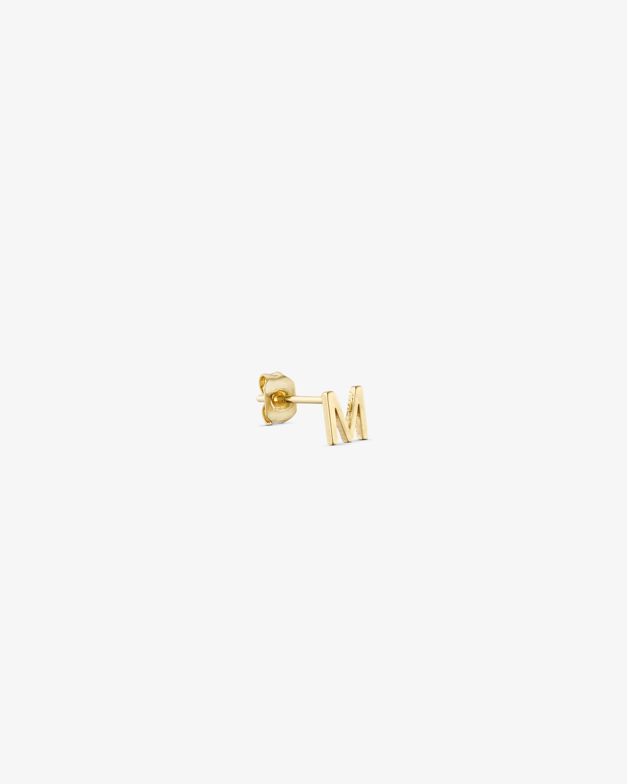 Letter Earring A-Z - 18 carat gold plated
