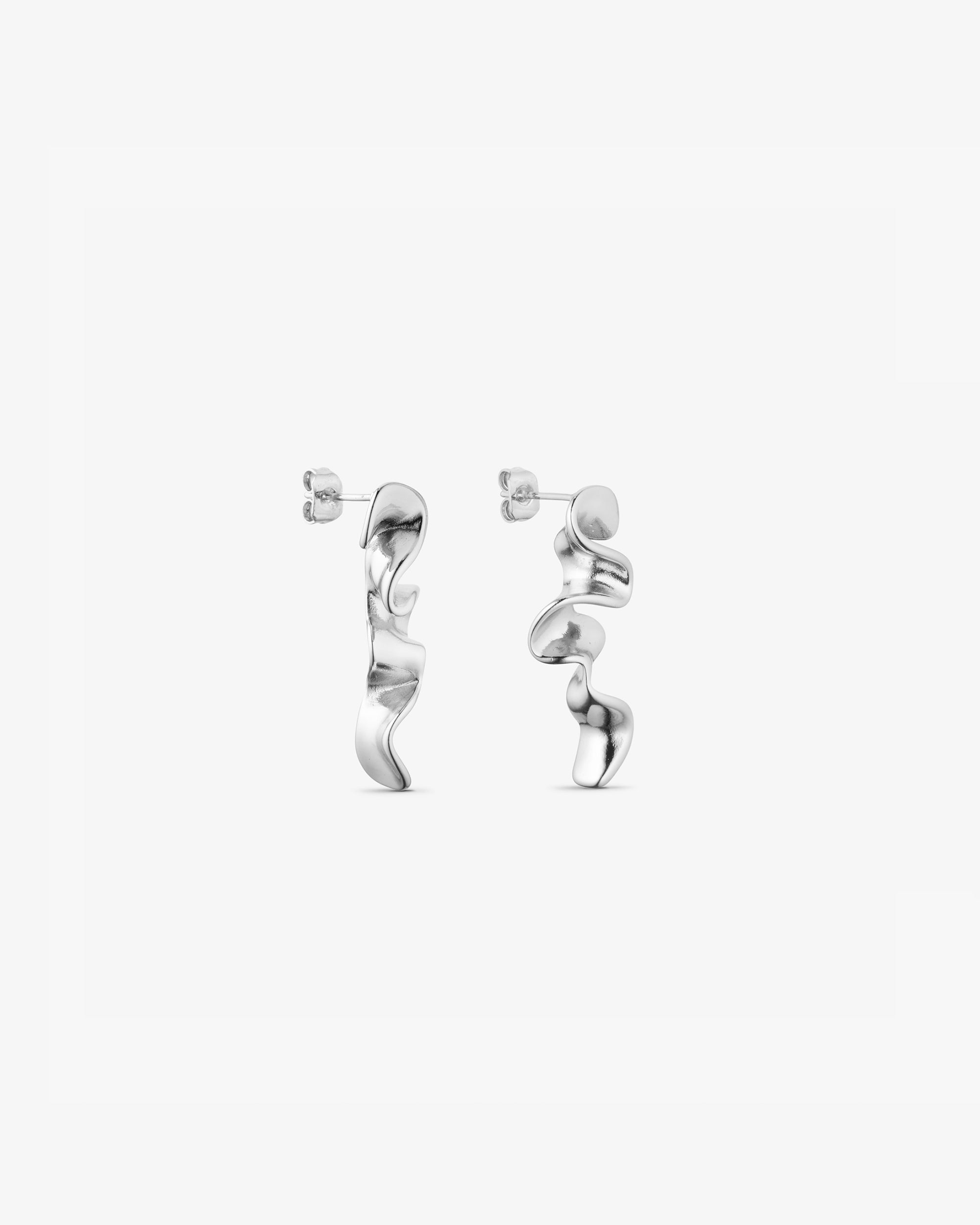 Vega Stud Earrings - 18 carat gold plated