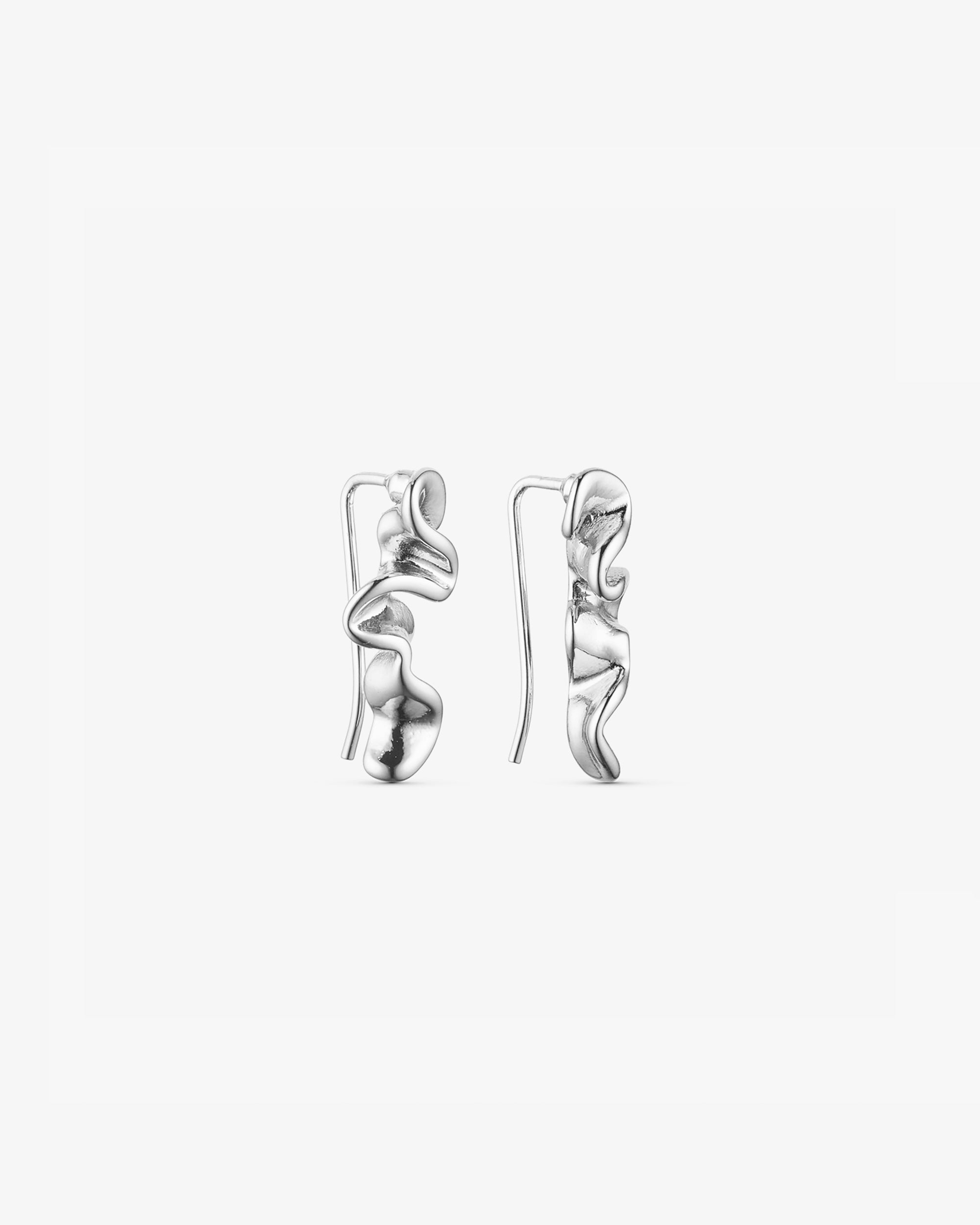 Vega Stud Earrings - 18 carat gold plated