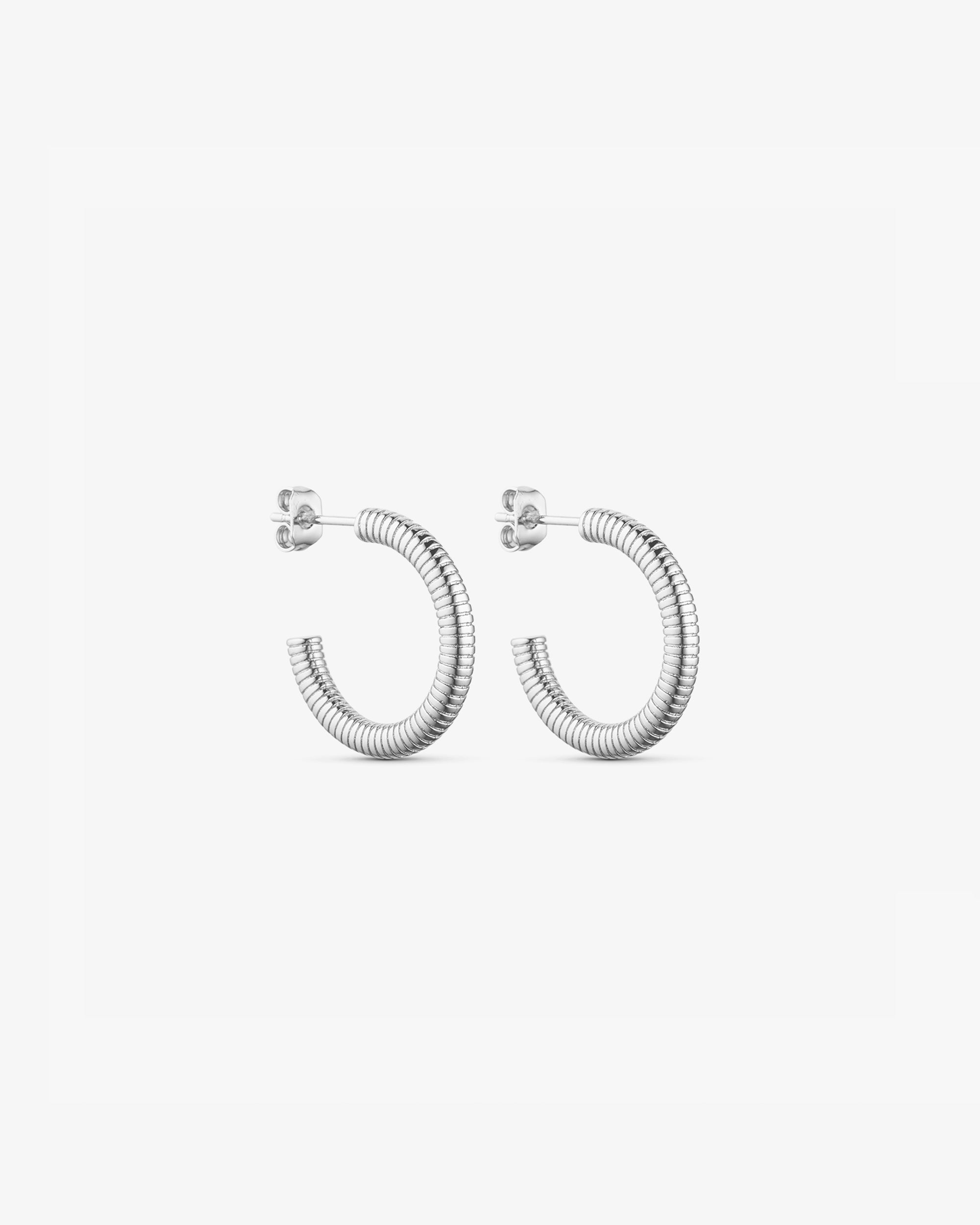 Vega Stud Earrings - 18 carat gold plated