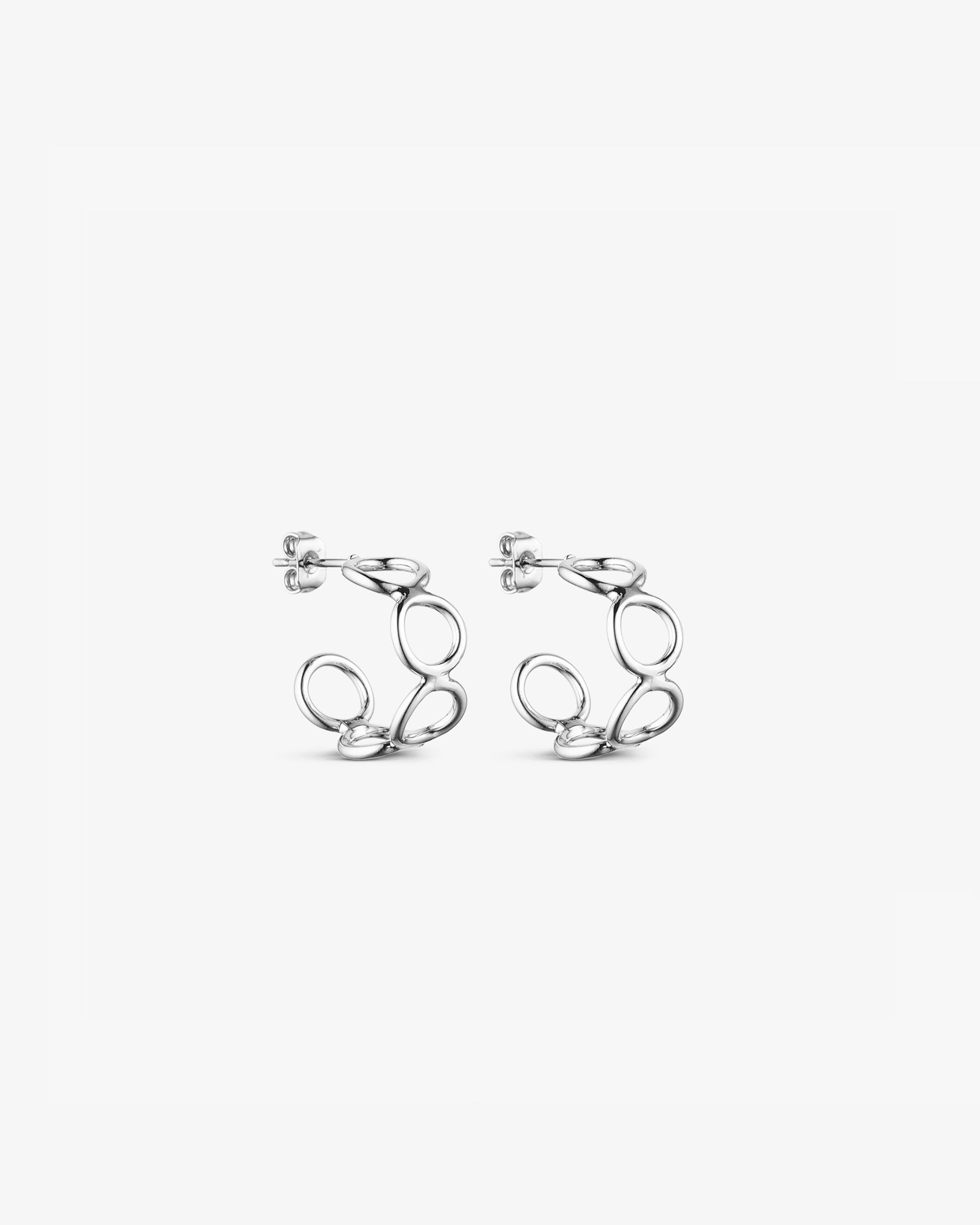 Vega Stud Earrings - 18 carat gold plated