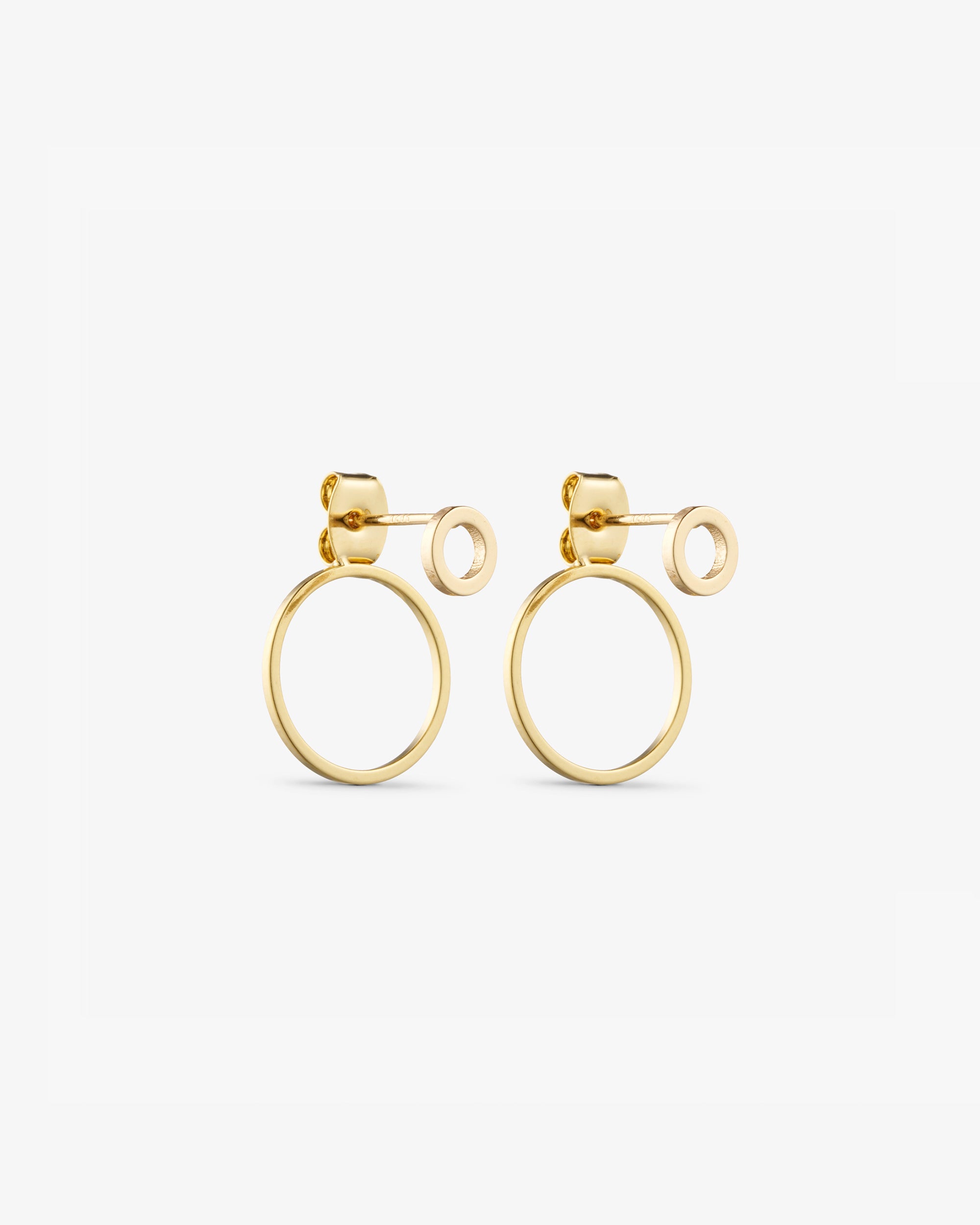 Ellen Earrings - 18 carat gold plated