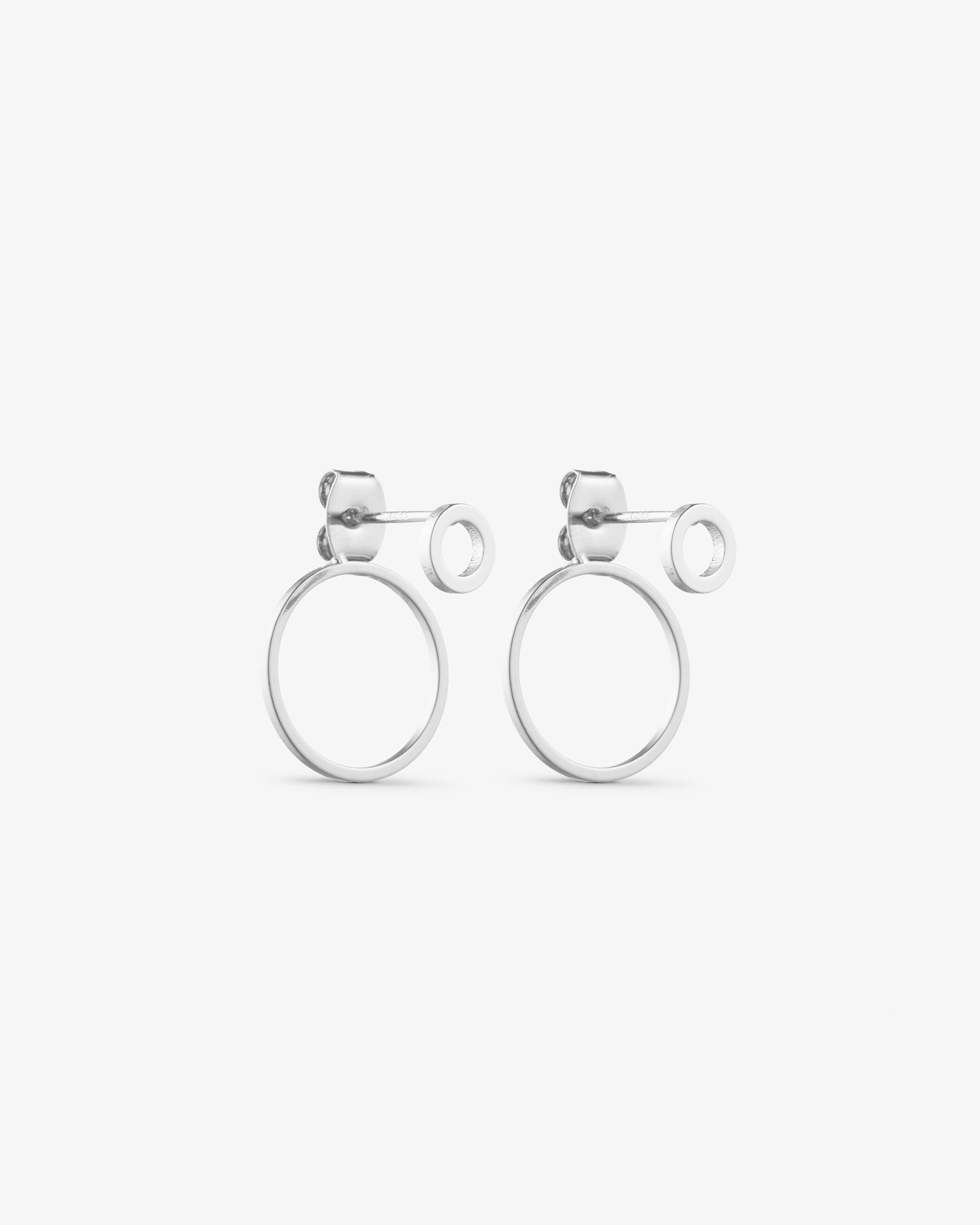 Ellen Earrings - Silver Plated