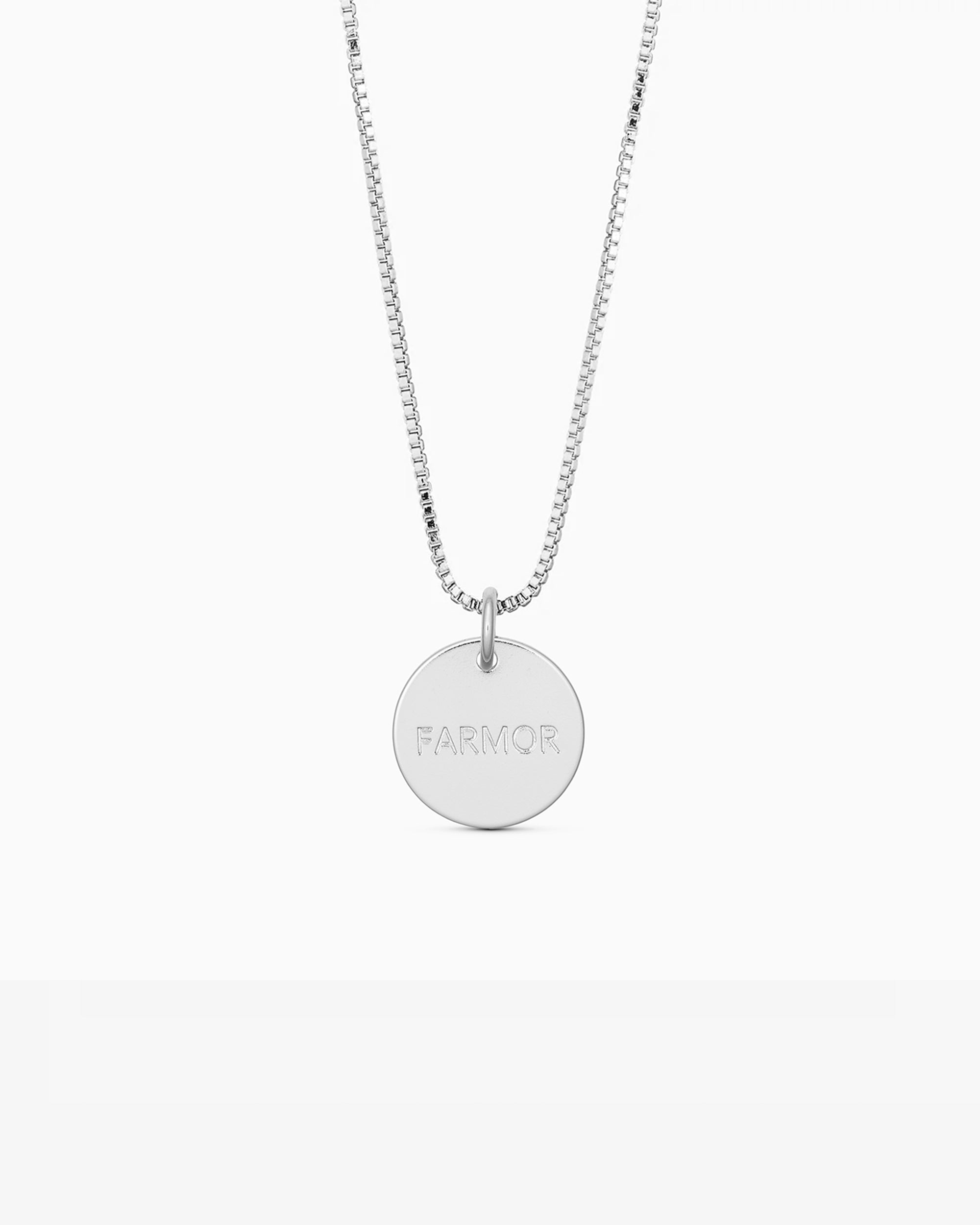 FARMOR Halskæde - Sølvbelagt
