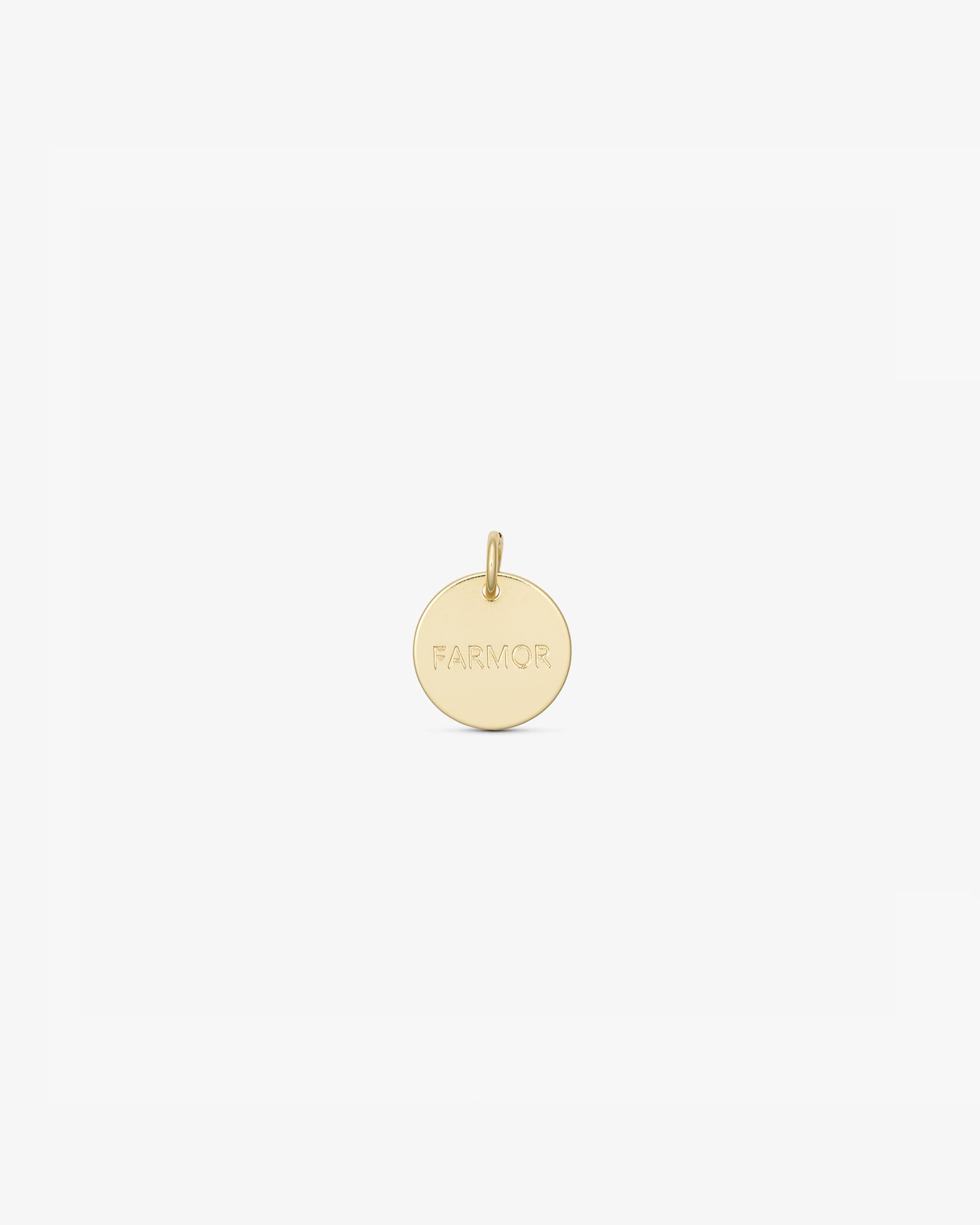 MOR Pendant - 18 carat gold-plated
