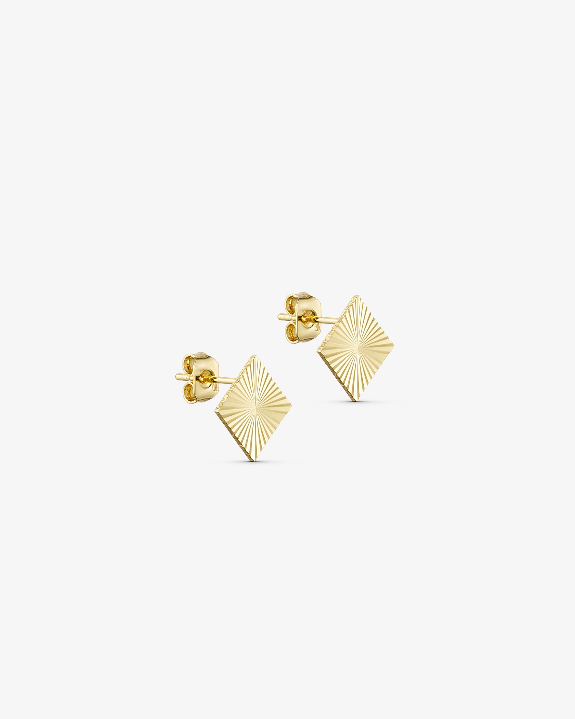 Scarlett Stud Earrings - 18 carat gold plated