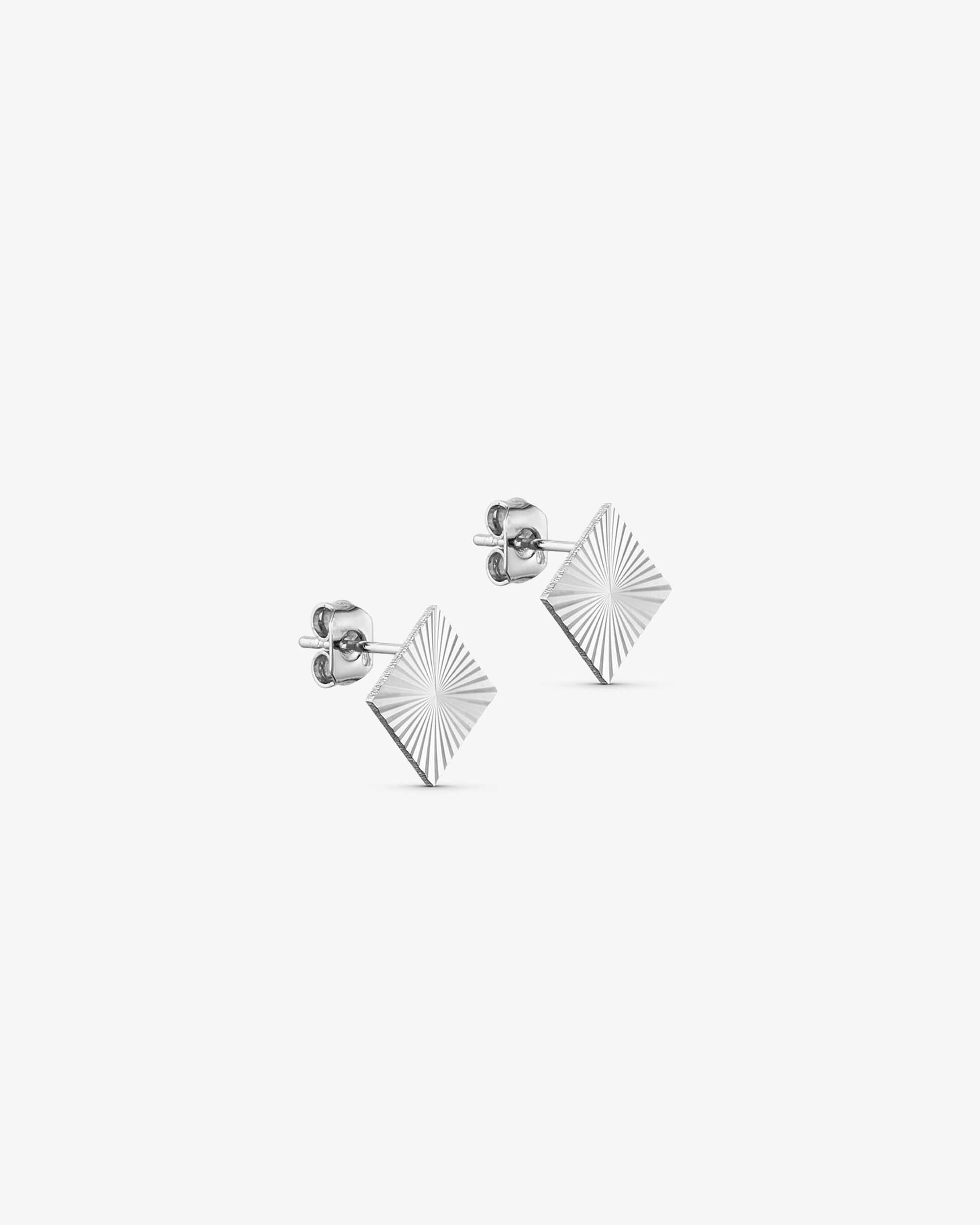 Scarlett Stud Earrings - 18 carat gold plated