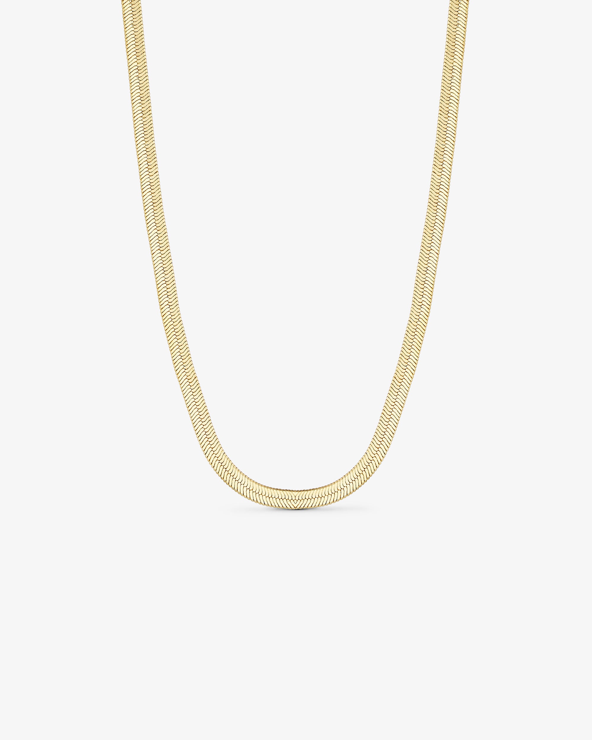 Laura Slange Halskæde - 18 karat forgyldt