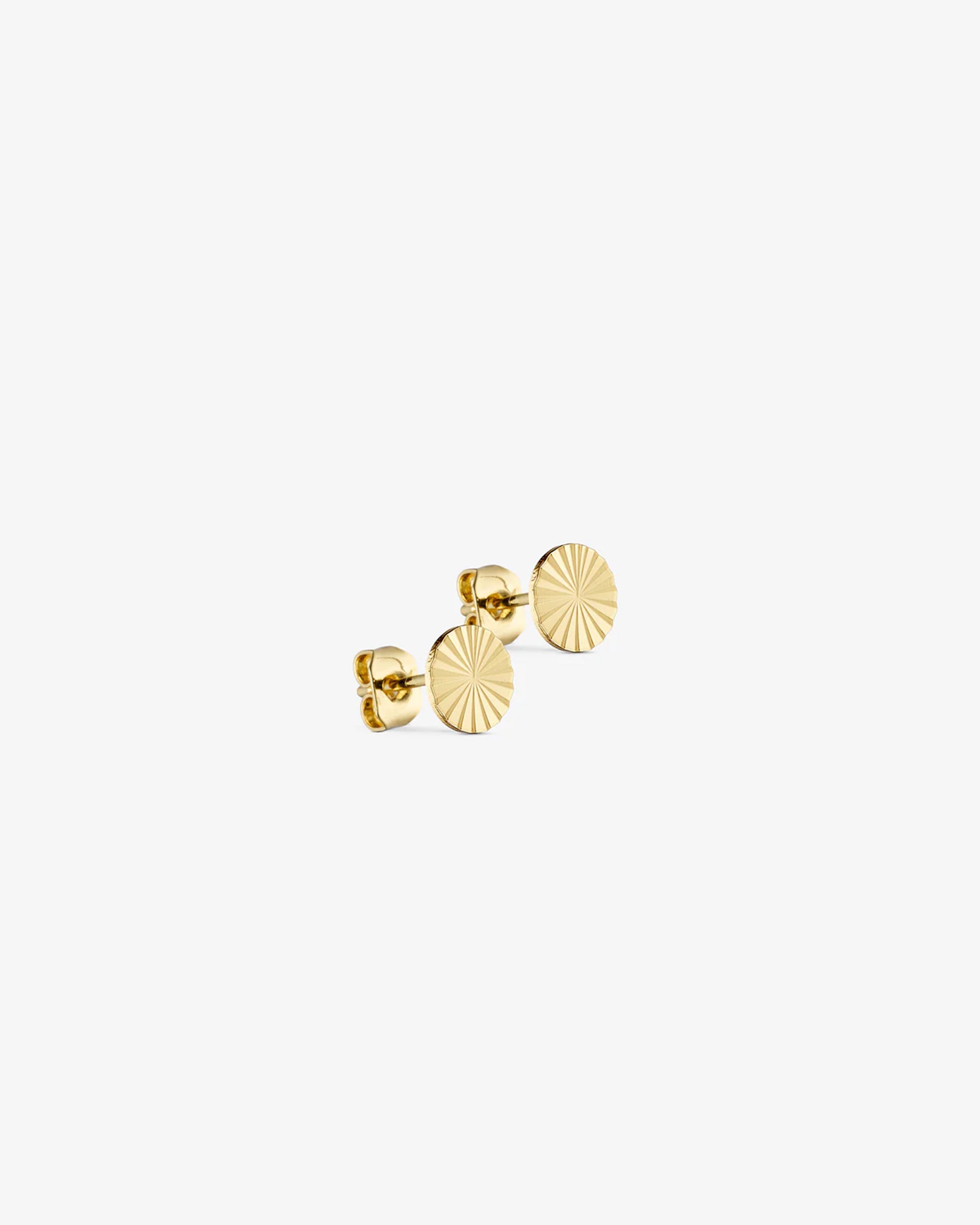 Scarlett Mini Stud Earrings - 18 carat gold plated
