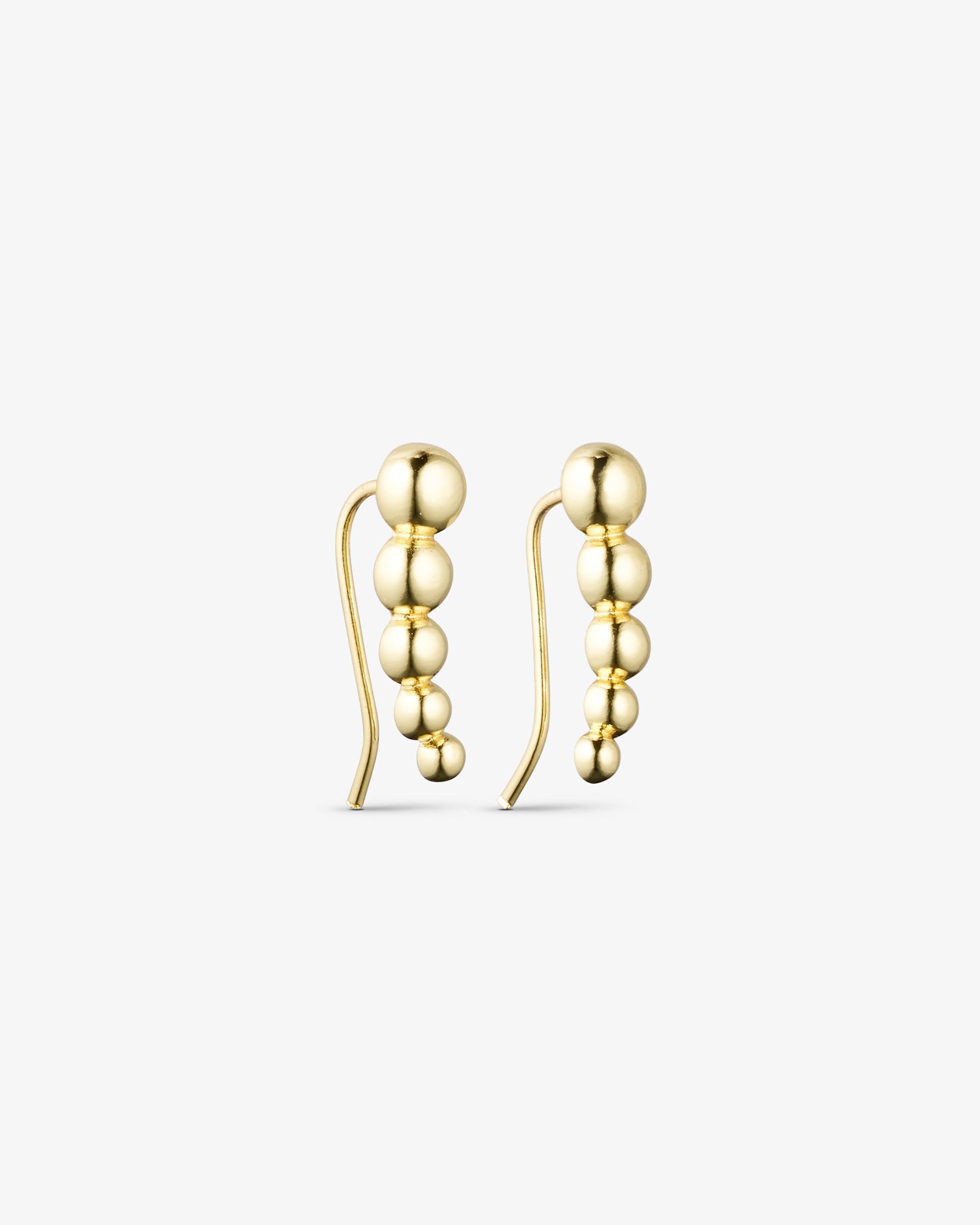 Vega Stud Earrings - 18 carat gold plated