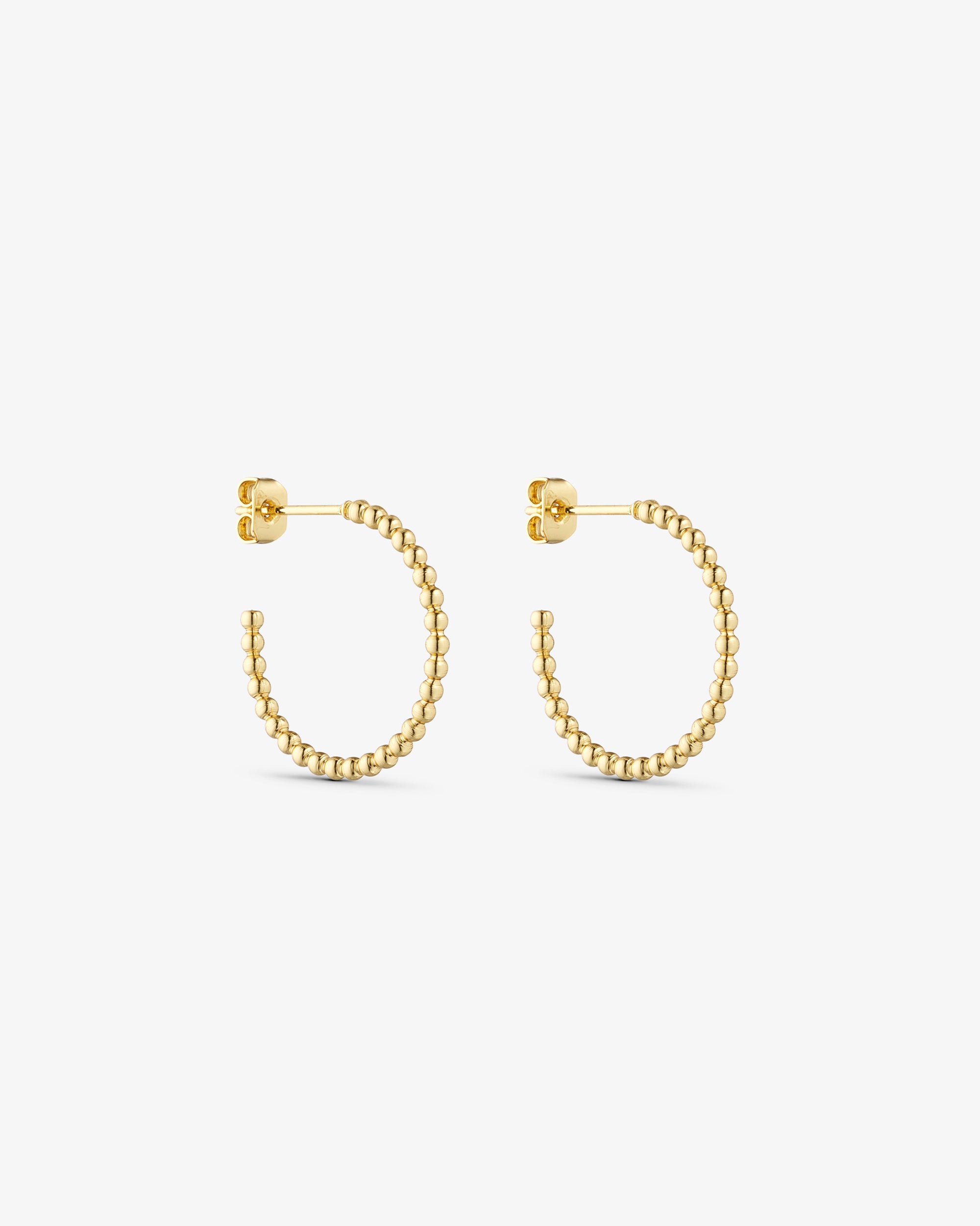 London Earrings MEDIUM - 18 carat gold plated