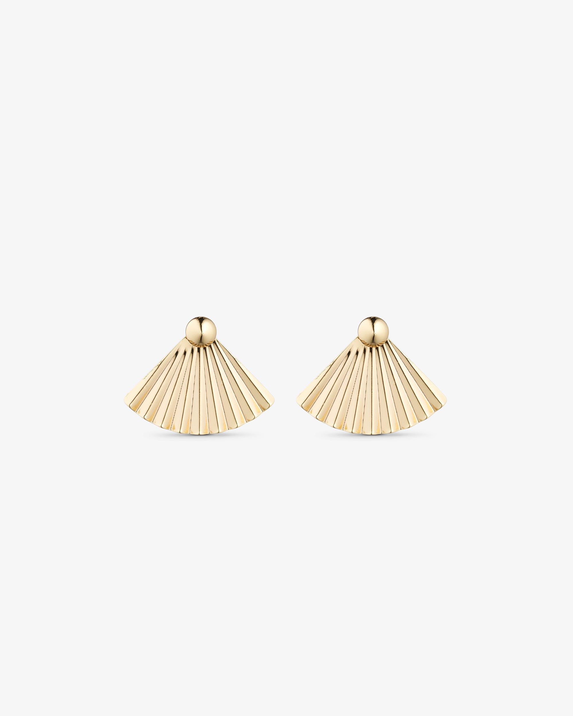 Luna Earrings - 18 carat gold plated