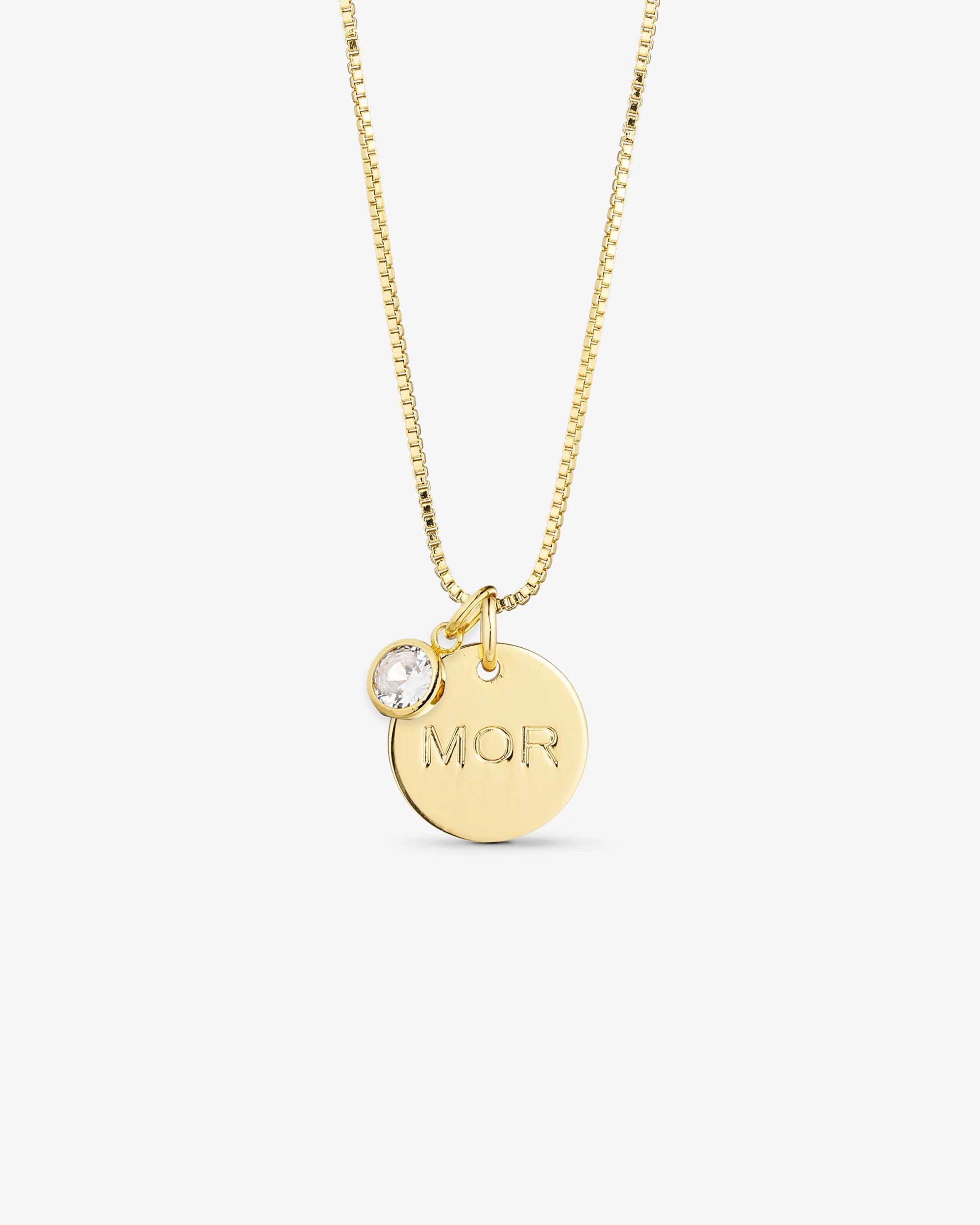 MOR Necklace - 18 carat gold plated