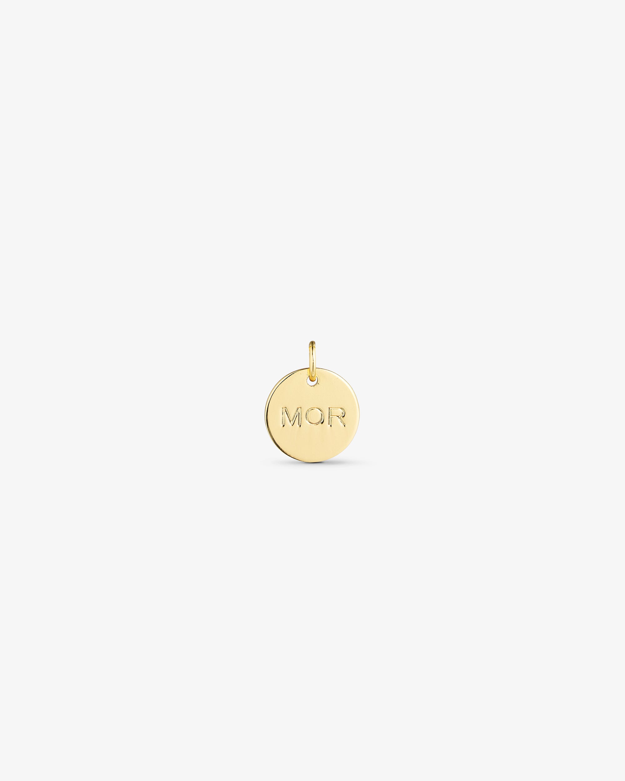 MOR Pendant - 18 carat gold-plated