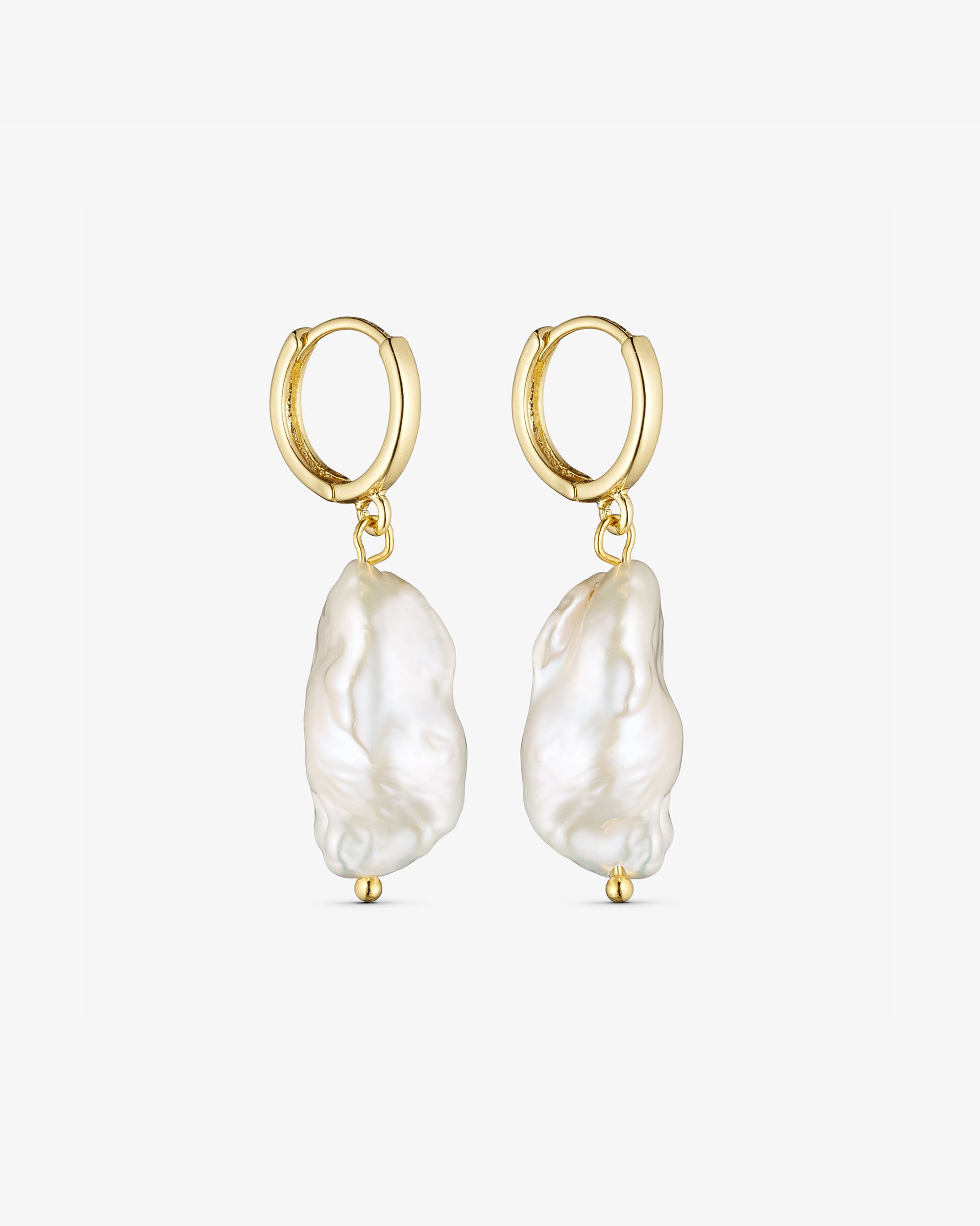 Norma Earrings - 18 carat gold-plated