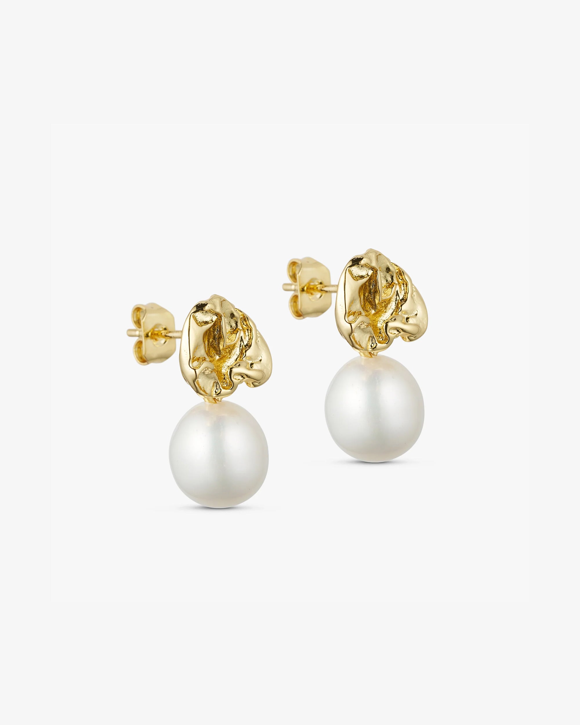 Polly Earrings - 18 carat gold plated