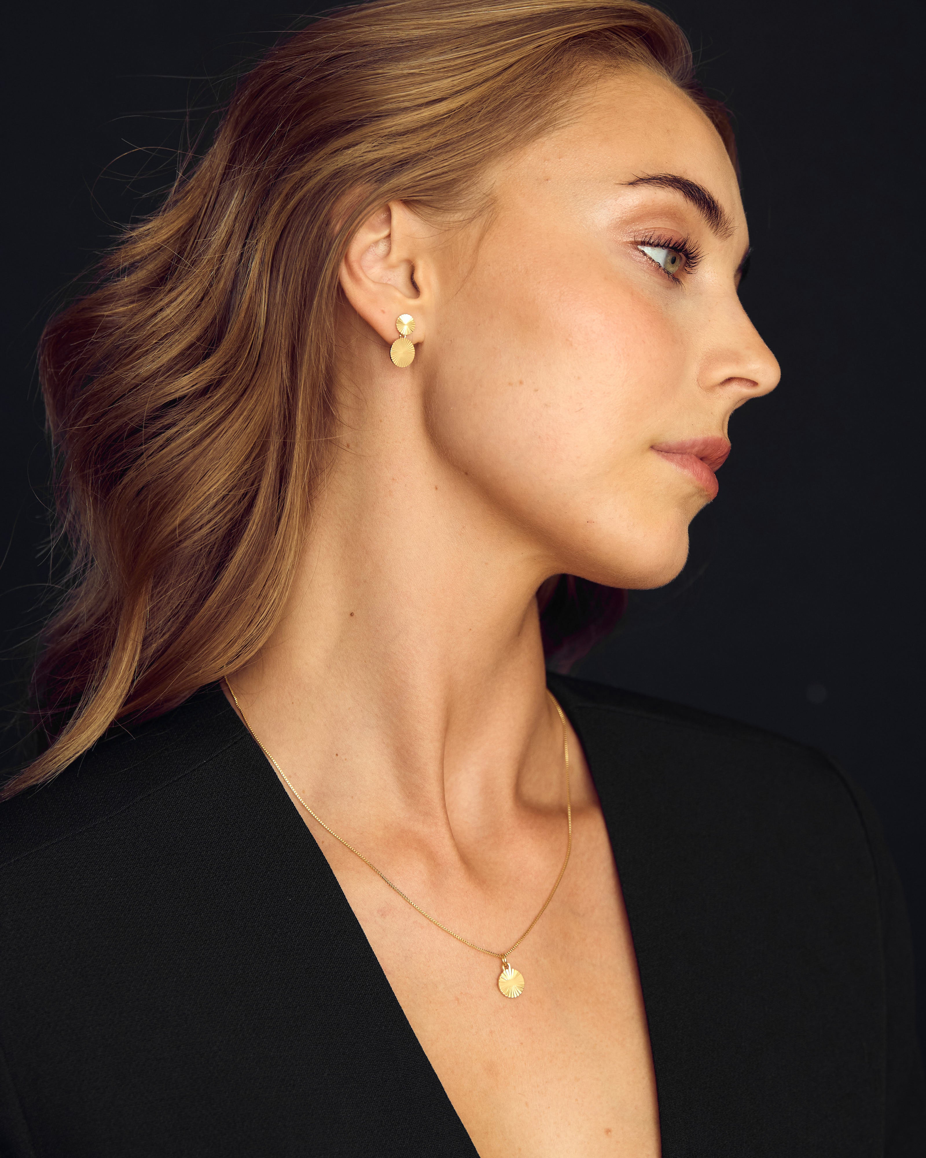 Scarlett Necklace - 18 carat gold plated