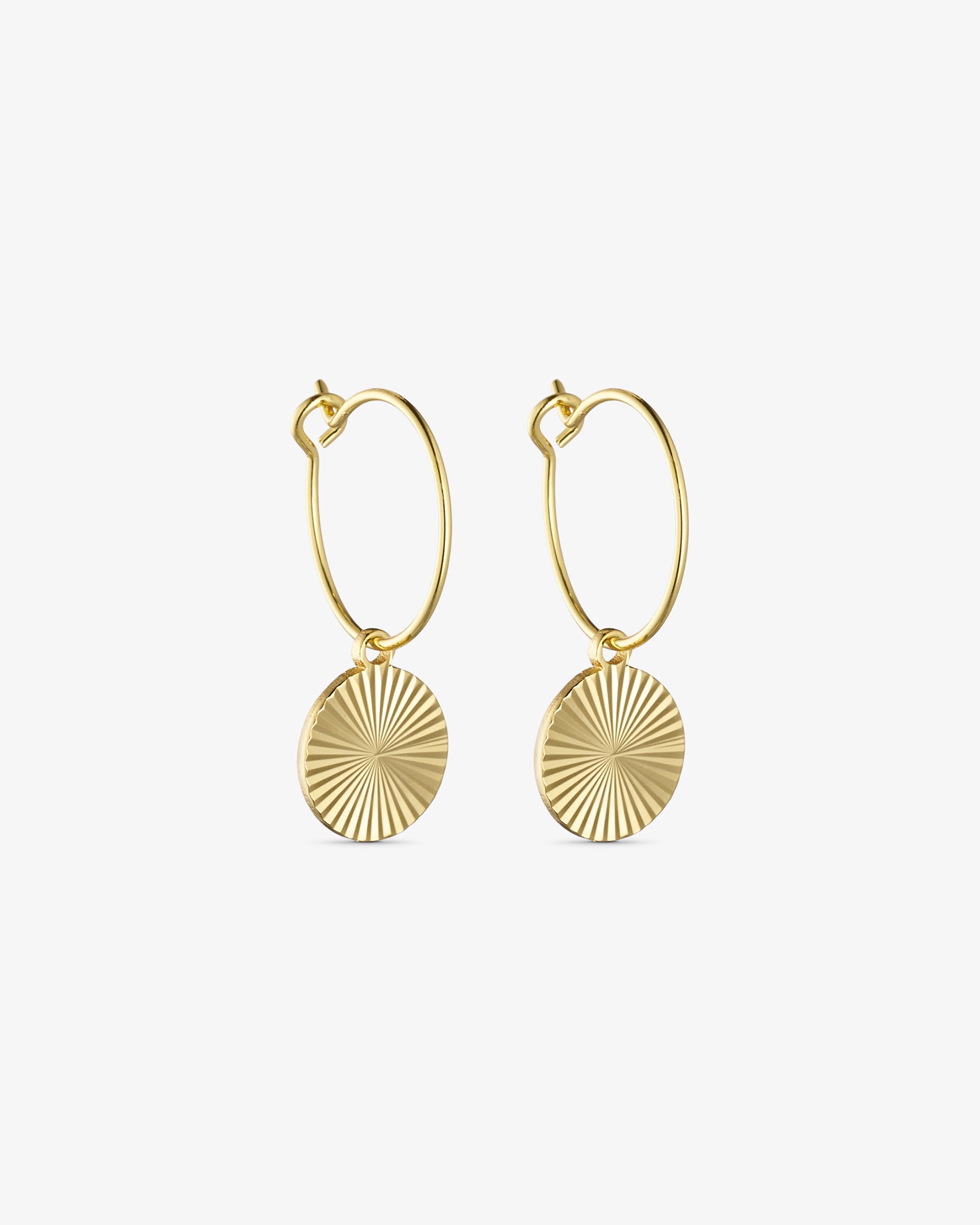 Scarlett Hoop Earrings - 18 carat gold plated