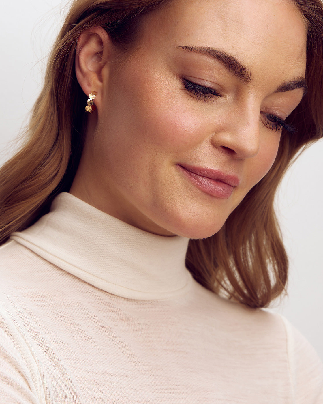 Scarlett Earrings - 18 carat gold plated