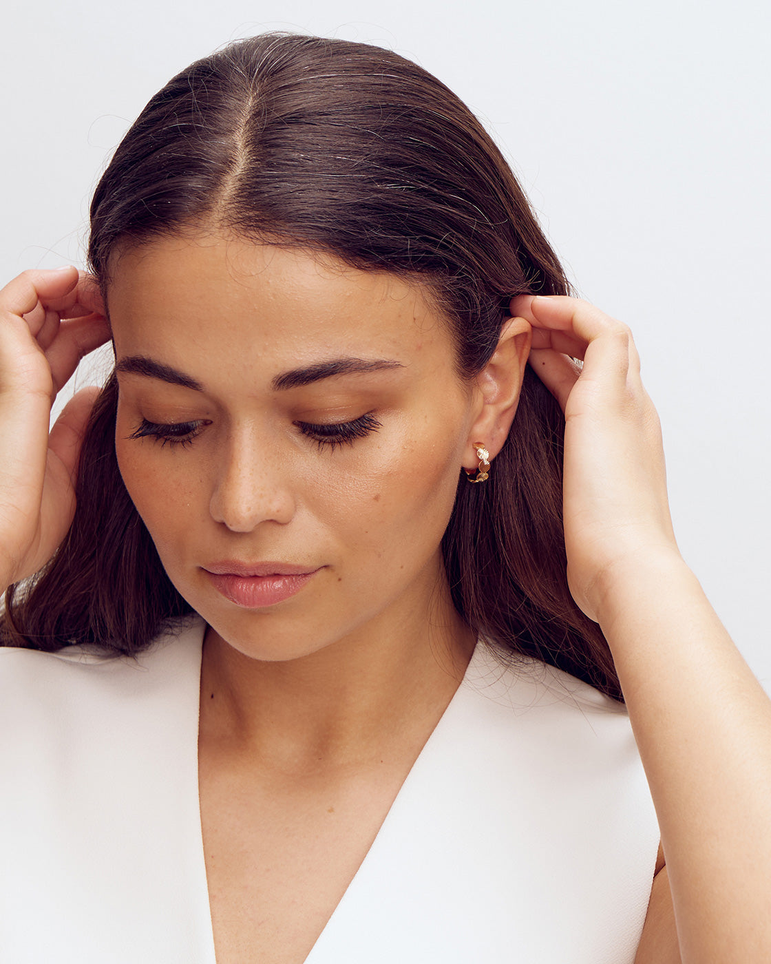 Scarlett Earrings - 18 carat gold plated