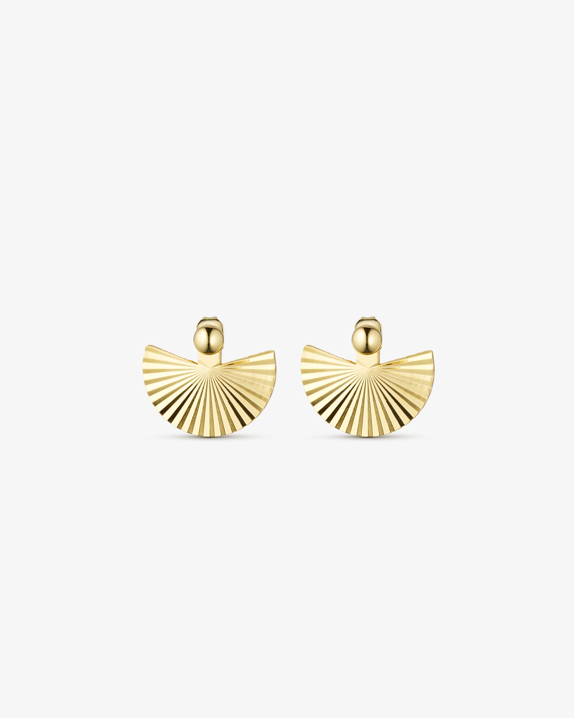 Luna Earrings - 18 carat gold plated