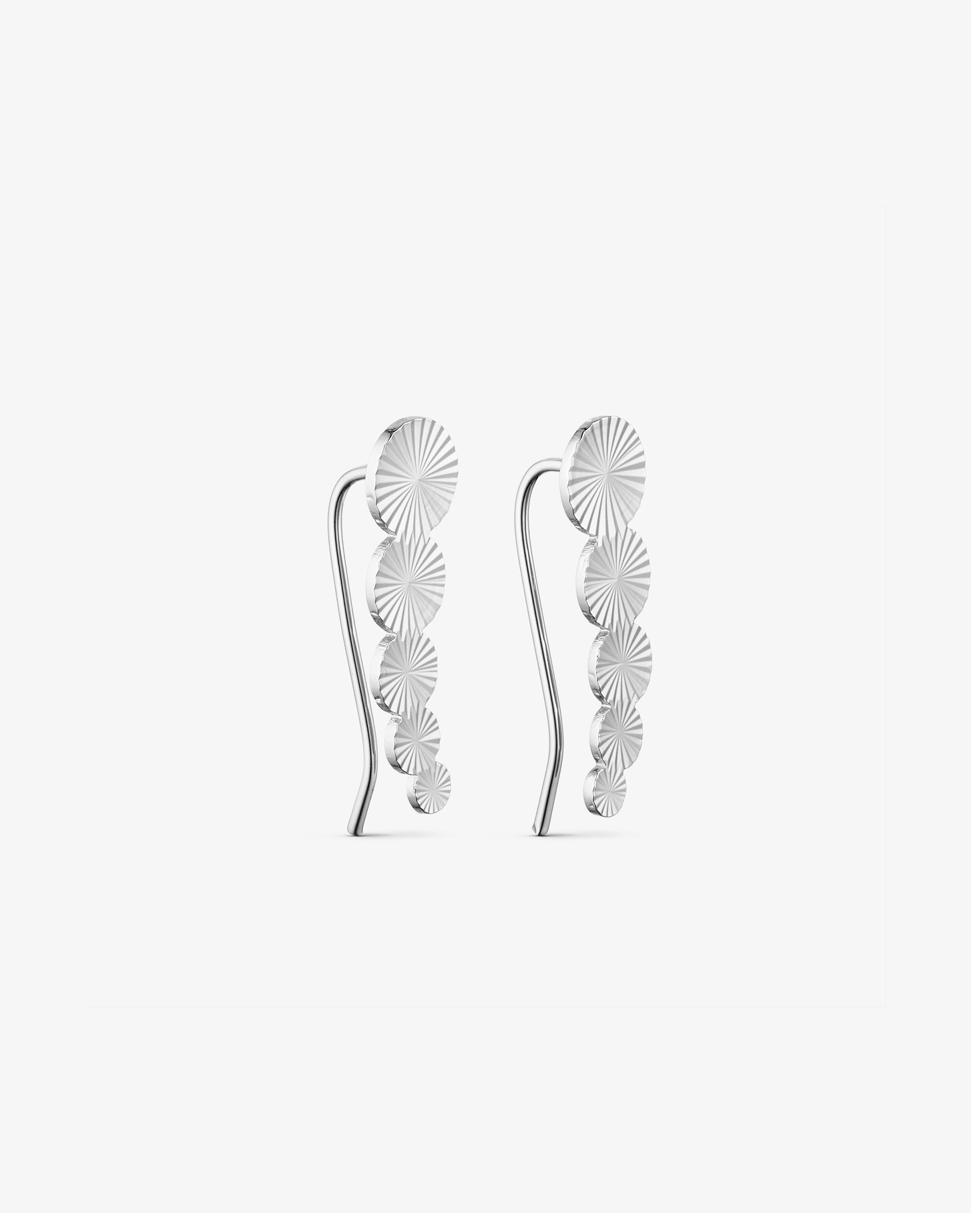 Vega Stud Earrings - 18 carat gold plated