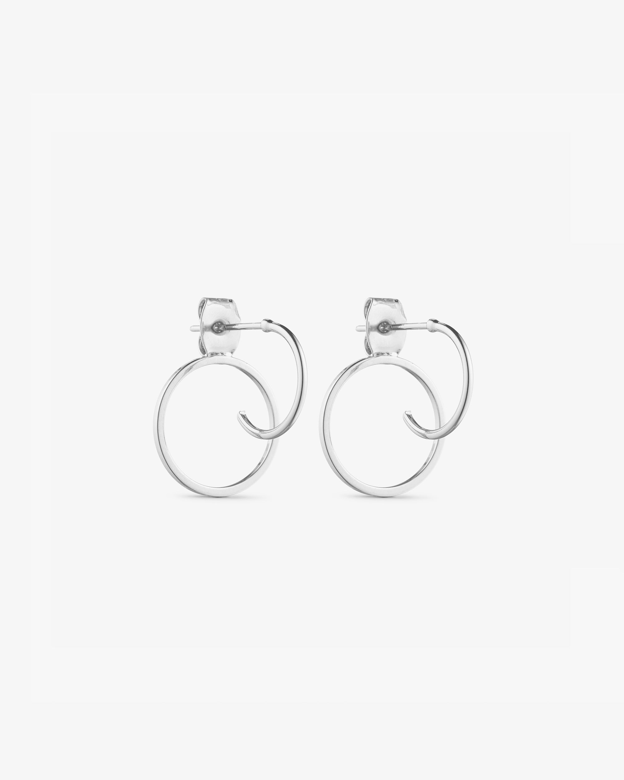 Sharin Earrings - Silver Plated