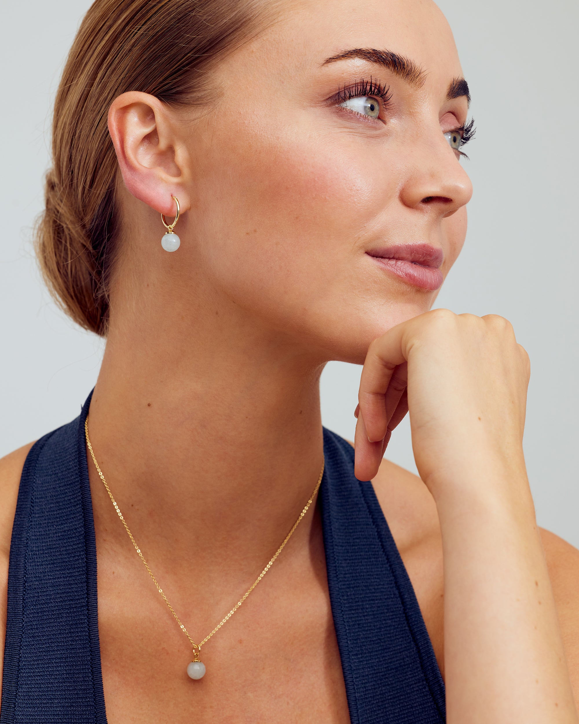 Polly Earrings - 18 carat gold plated