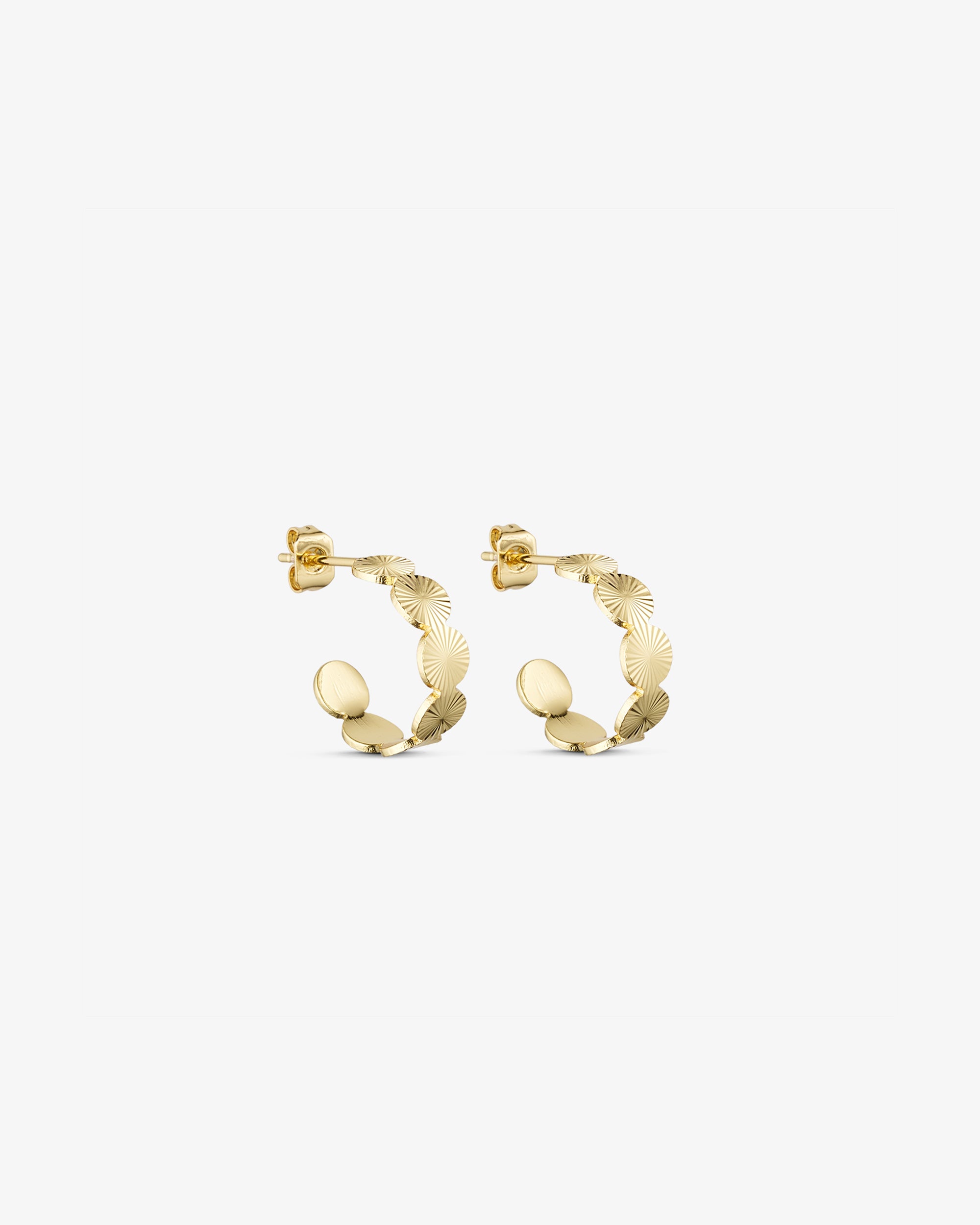 Scarlett Earrings - 18 carat gold plated