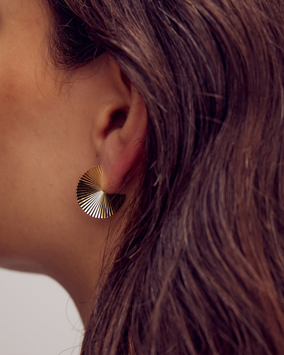 Scarlett Earrings - 18 carat gold plated
