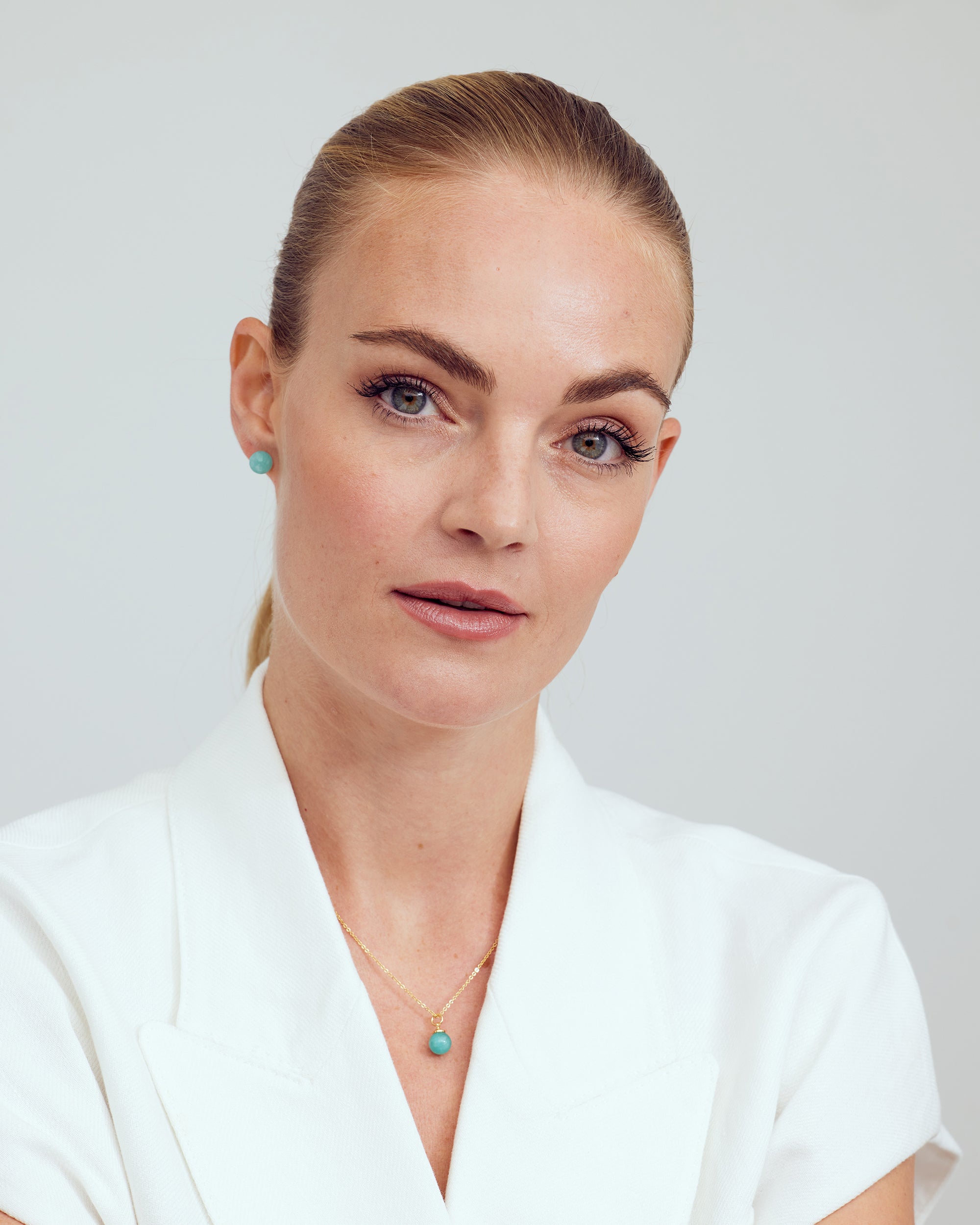 Polly Earrings - 18 carat gold plated