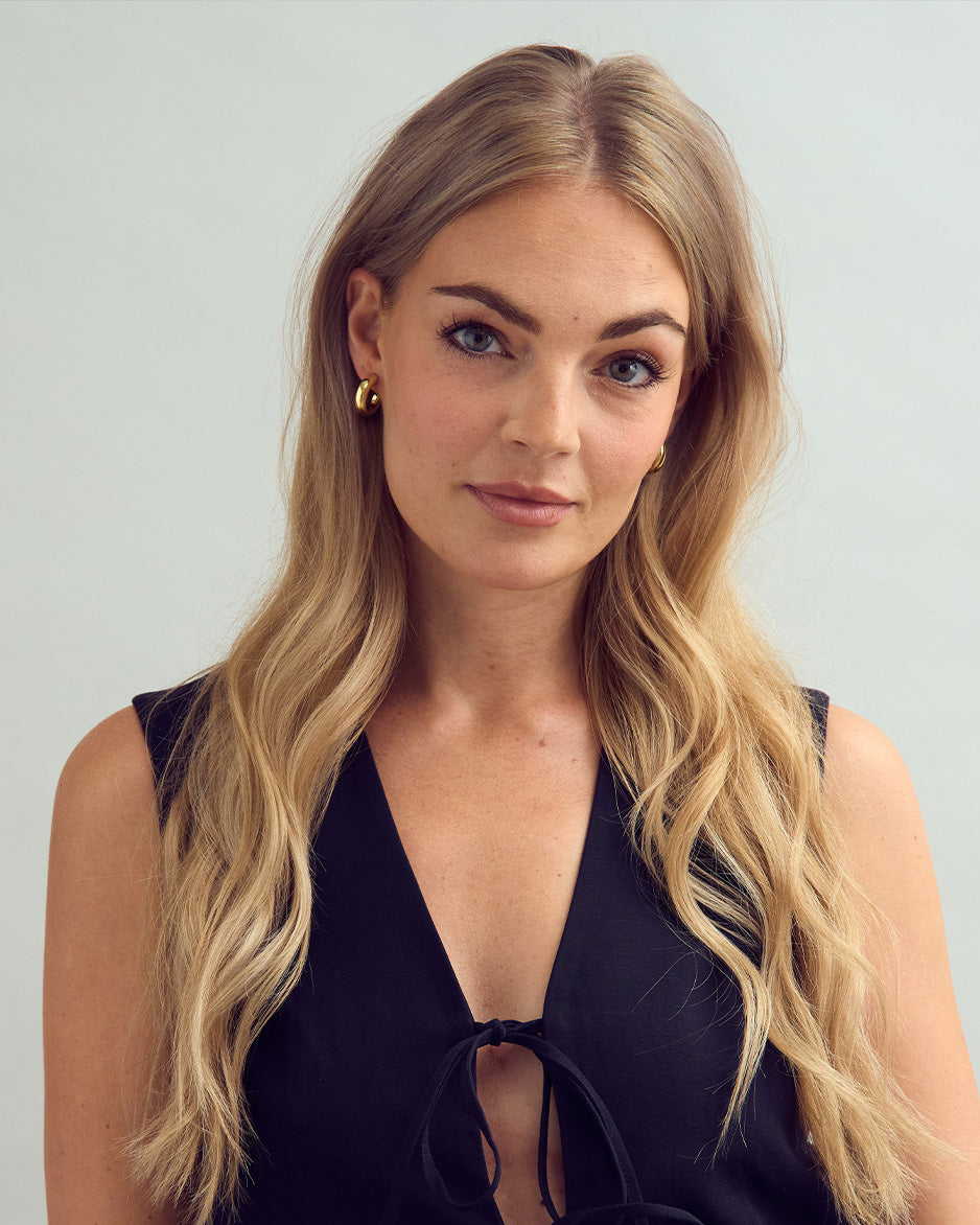 Vega Studs - 18 karats guldpläterade