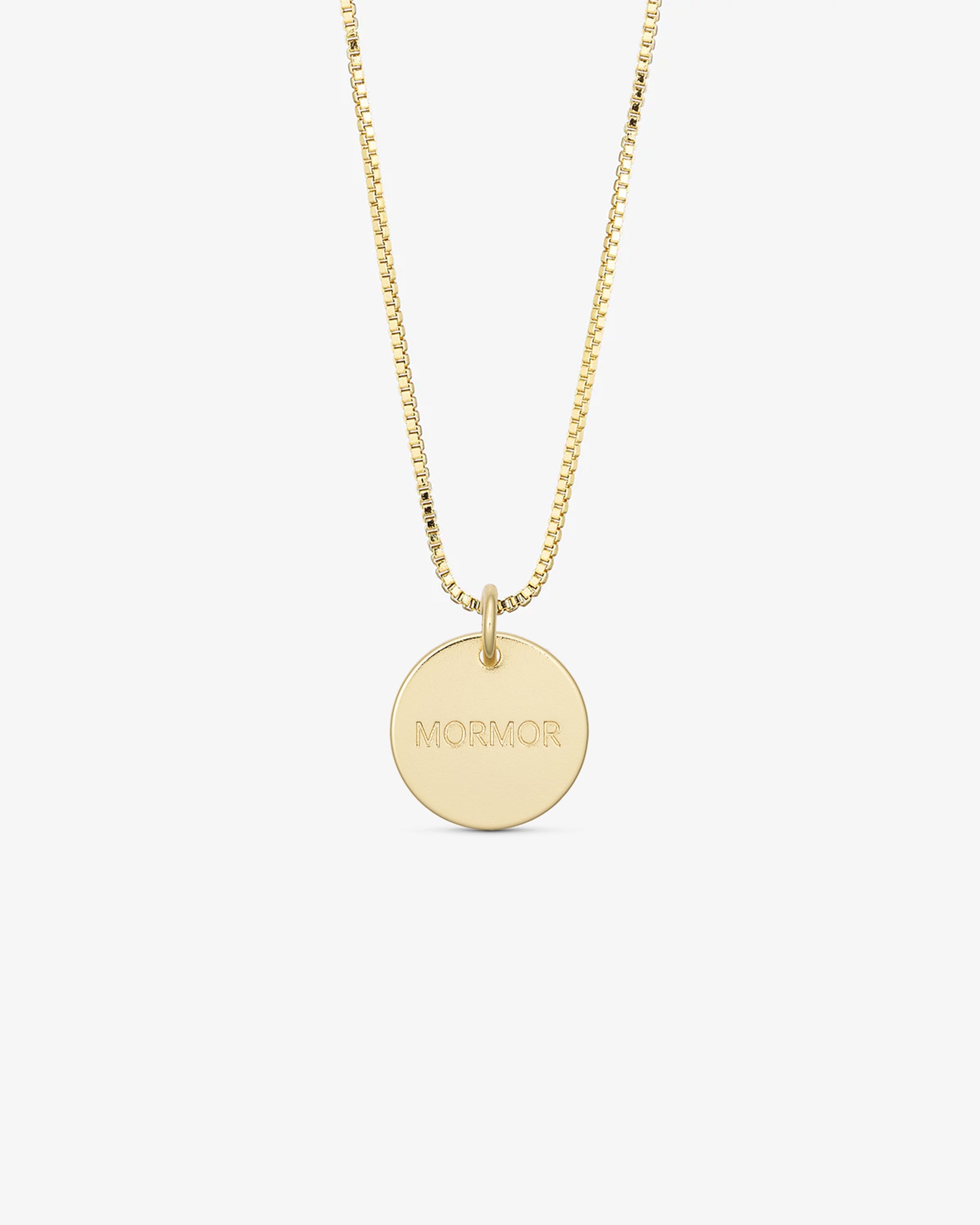 MOR Necklace - 18 carat gold plated