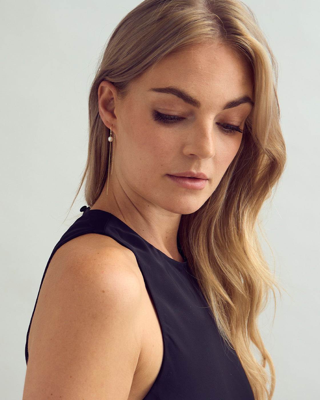 Gaia Örhängen - 18 karats guldpläterade