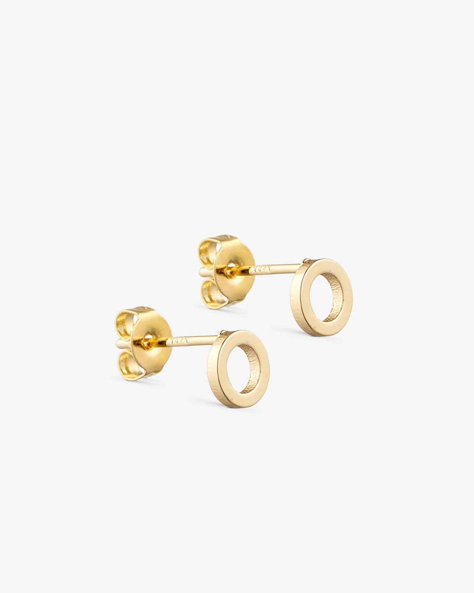 Ellen Studs - 18 karats guldpläterade