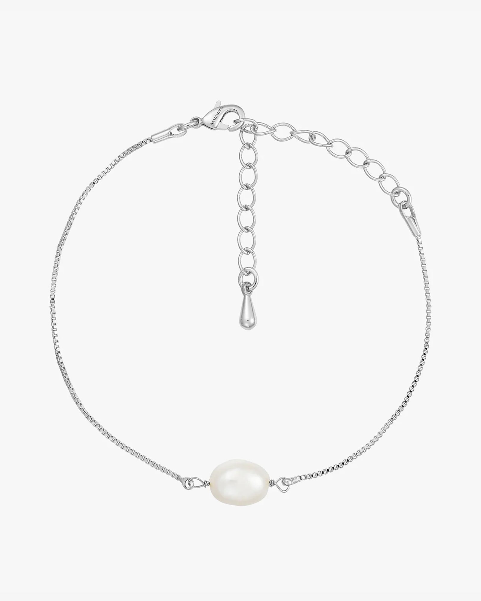 Lea Perle Armbånd - Sølvbelagt