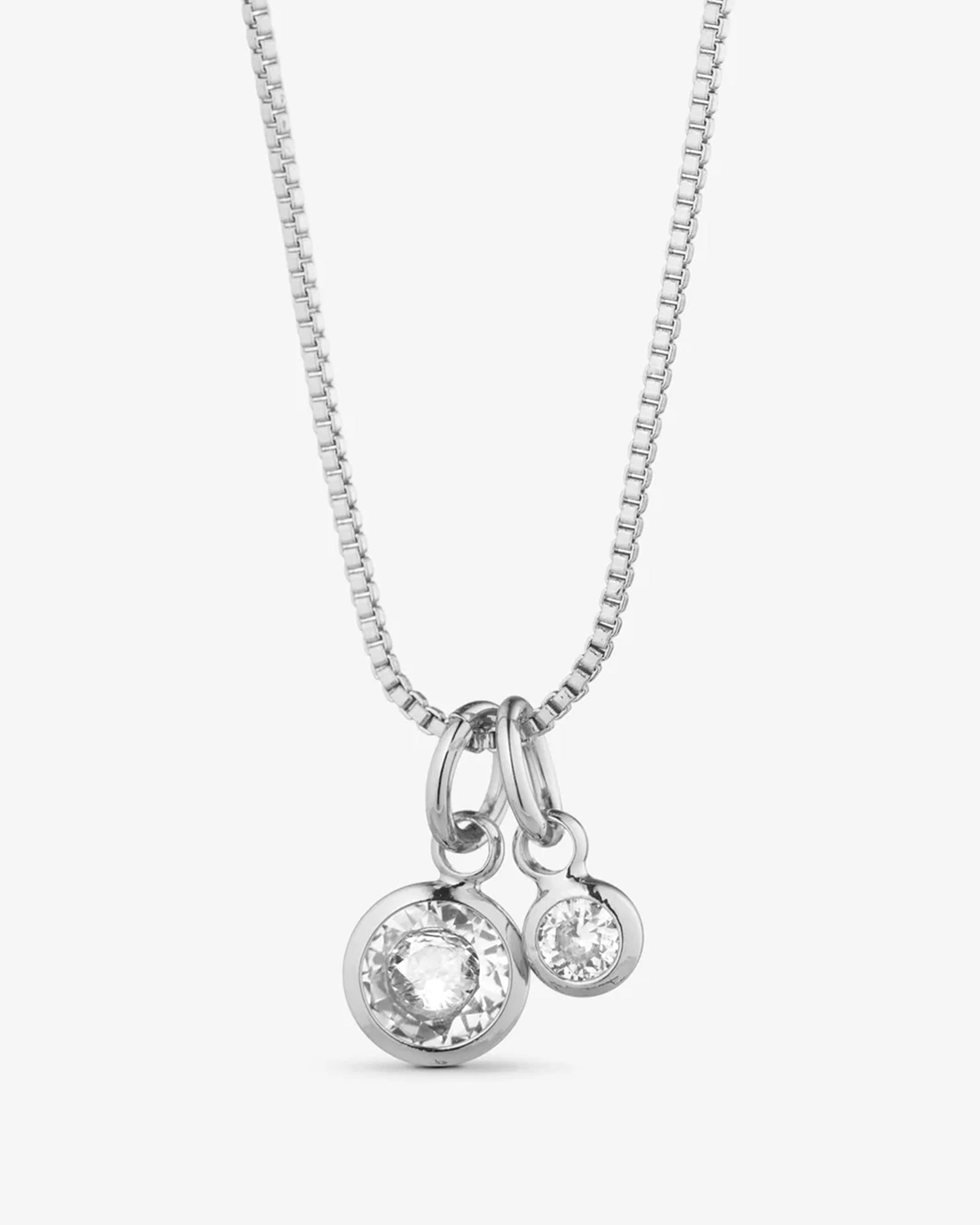 Lili Maria 'Mor Child' Halsband - Zirconia - 18 karat guldpläterad
