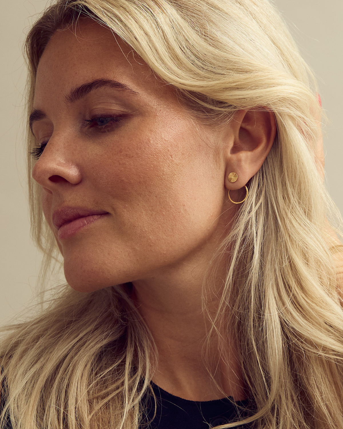 Scarlett Øreringe - 18 karat forgyldt