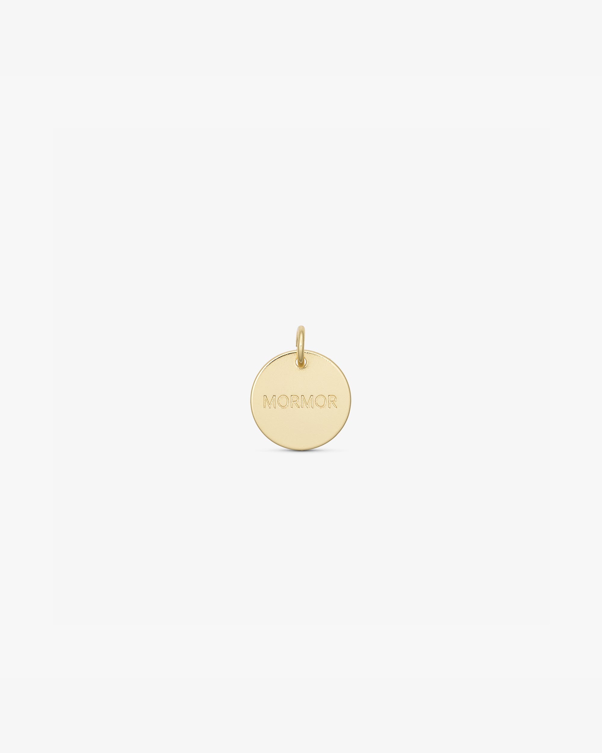 MOR Pendant - 18 carat gold-plated
