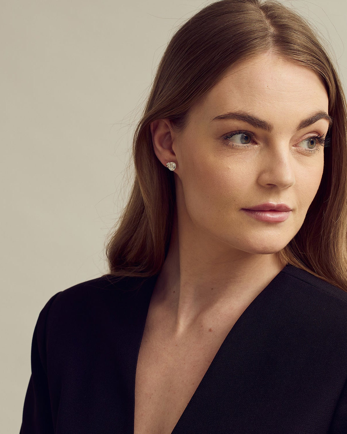 Noelle Studs - Silverpläterade