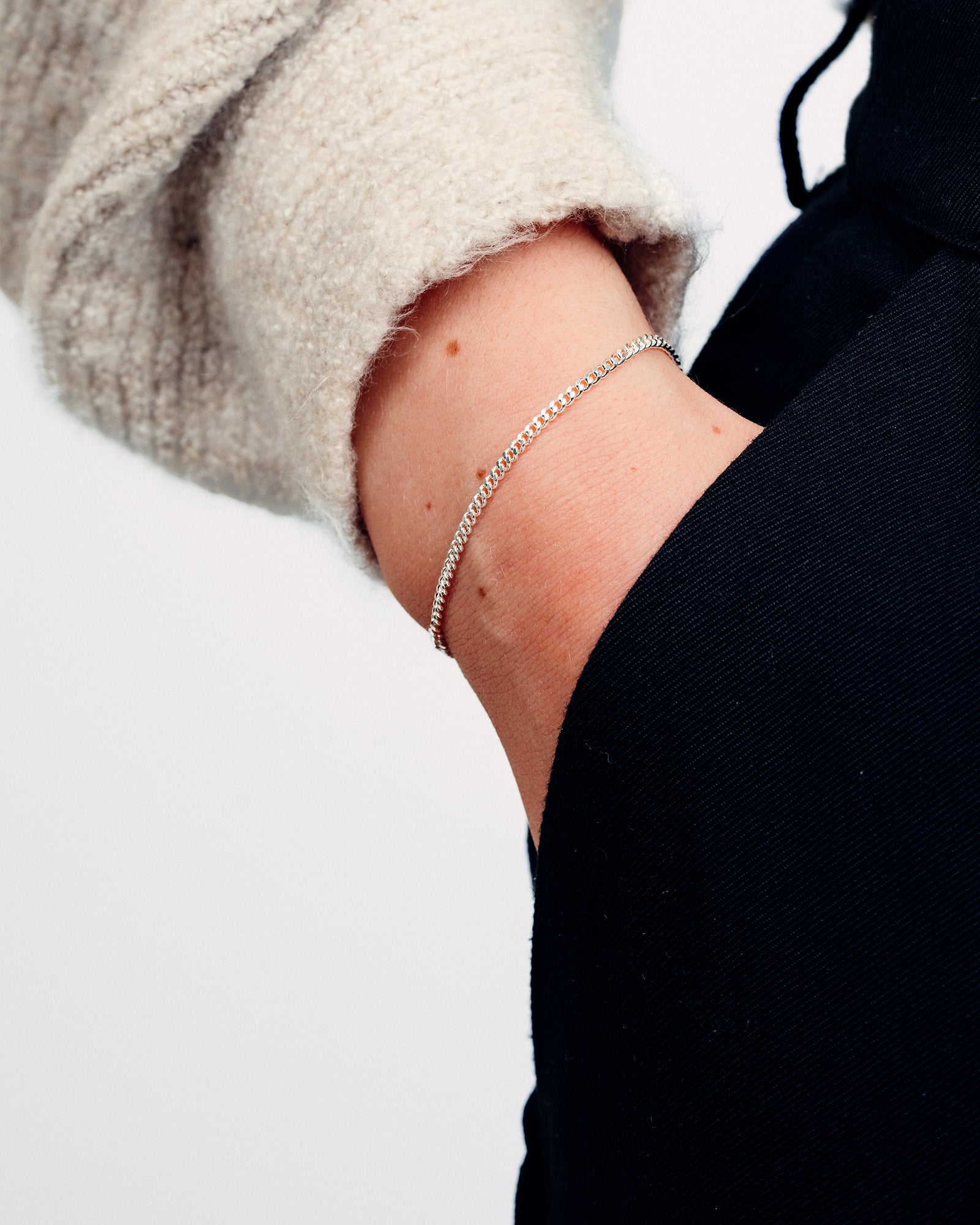 Olyra Panser Armbånd - Sølvbelagt