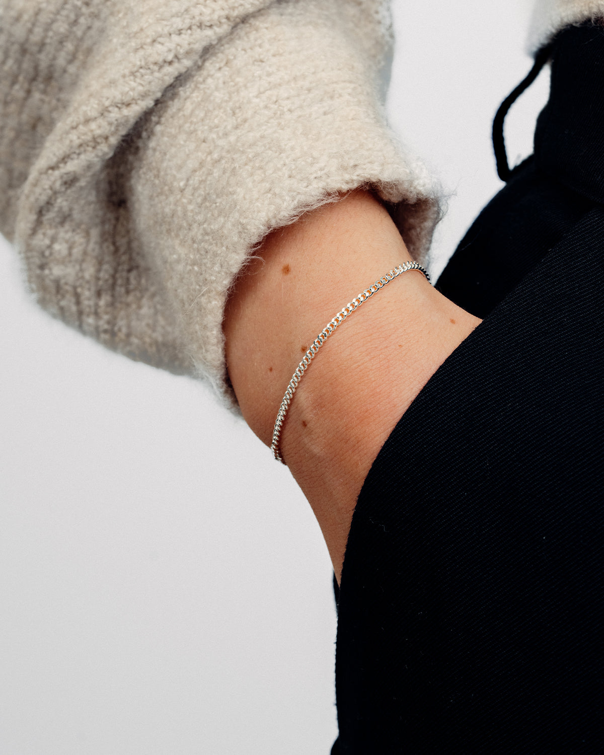 Olyra Panser Armbånd - Sølvbelagt