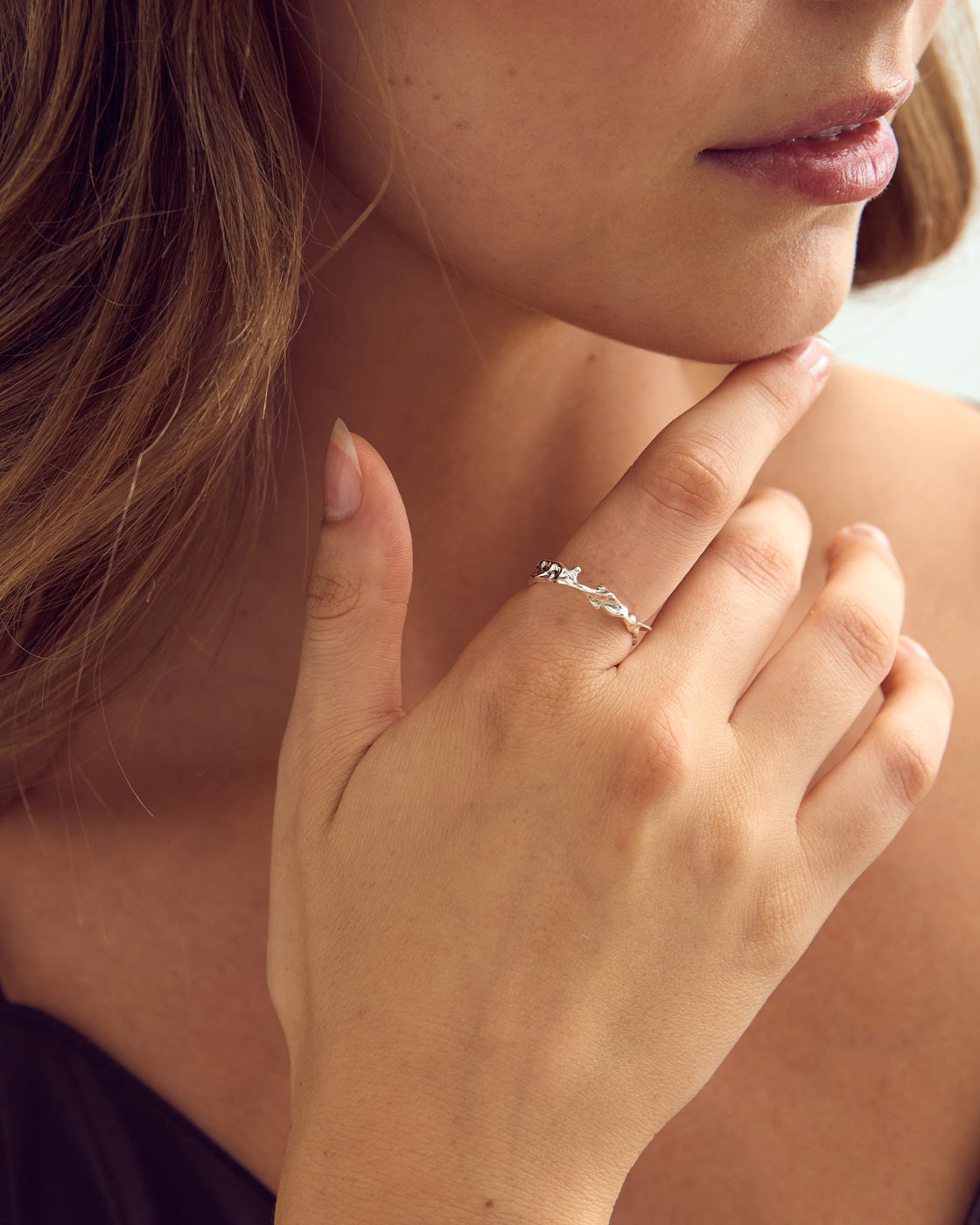 Noelle Ring - 18 karat guldpläterad