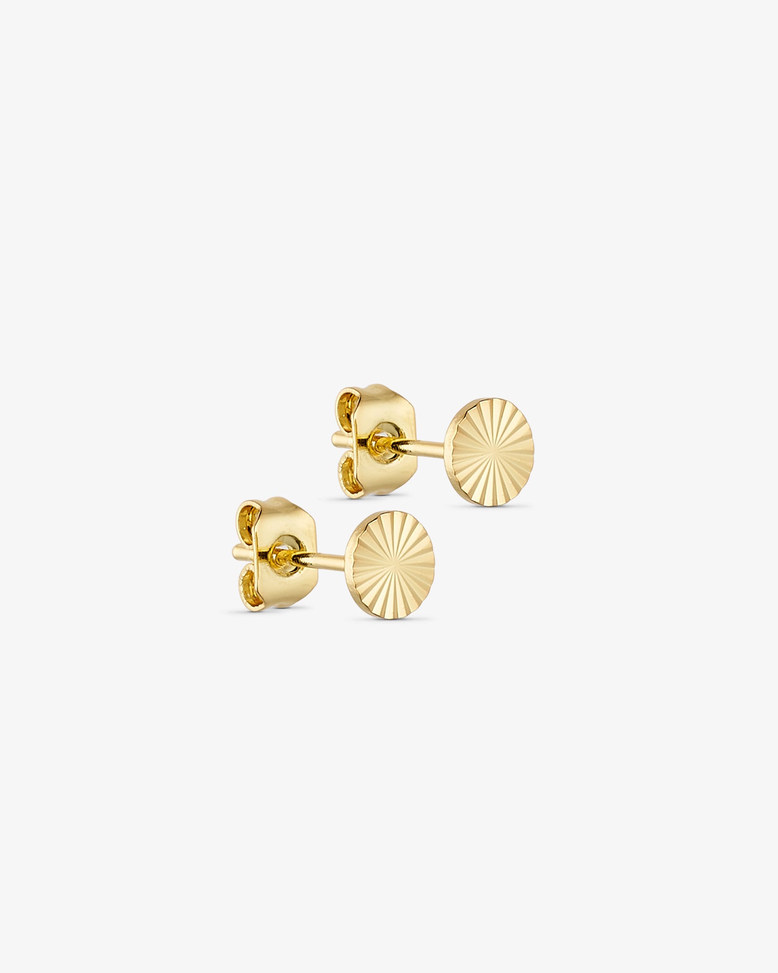Scarlett Mini Stud Earrings - 18 carat gold plated