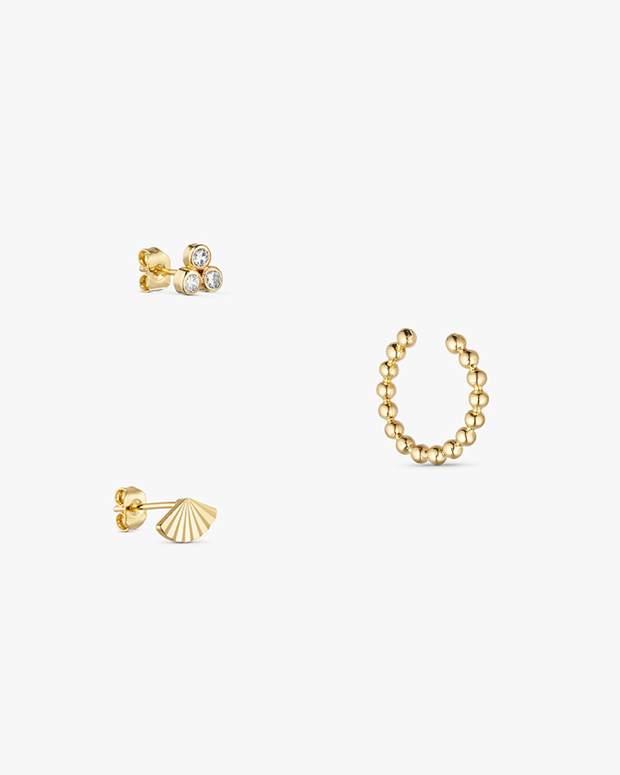 Flora Single Box - 18 karat forgyldt