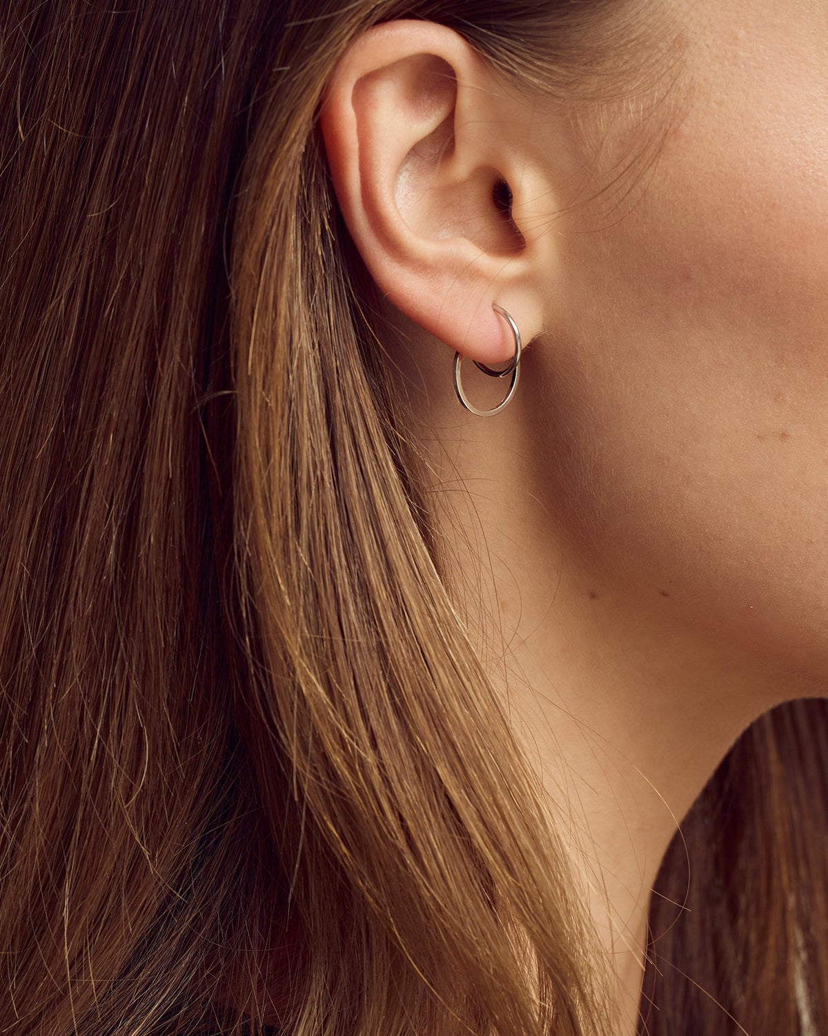 Sharin Øreringe - Sølvbelagt